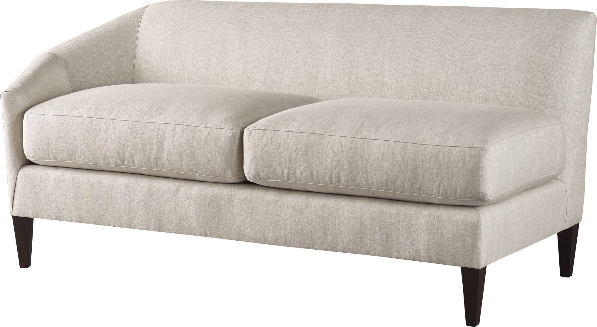 Baker Diamond One Arm Loveseat BA6842LO