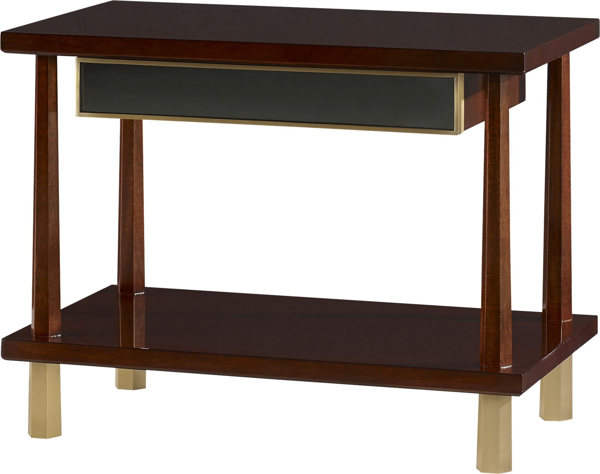 Baker Faceted End Table BA8757