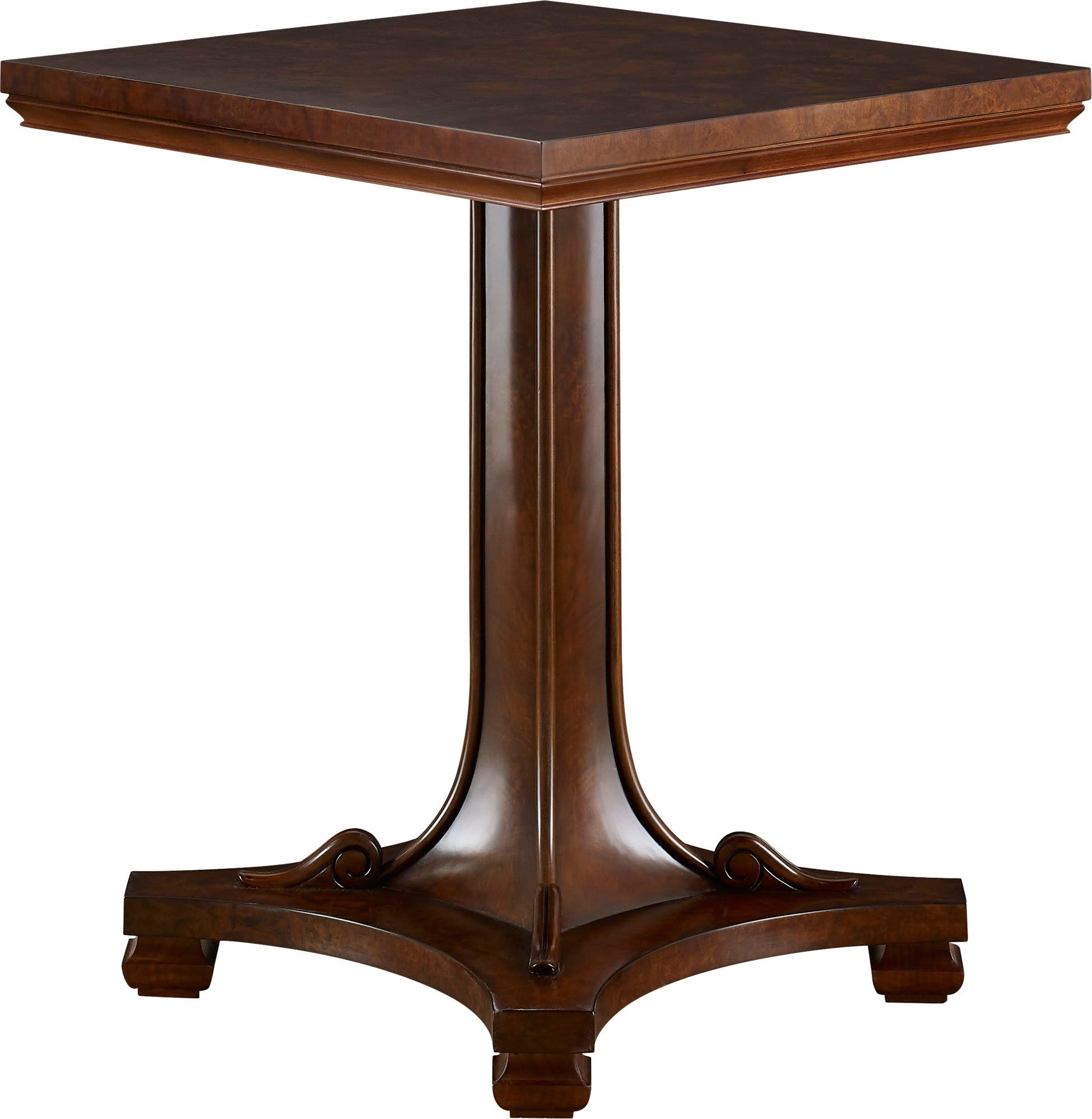 Baker Regency Pedestal Table BAA2059