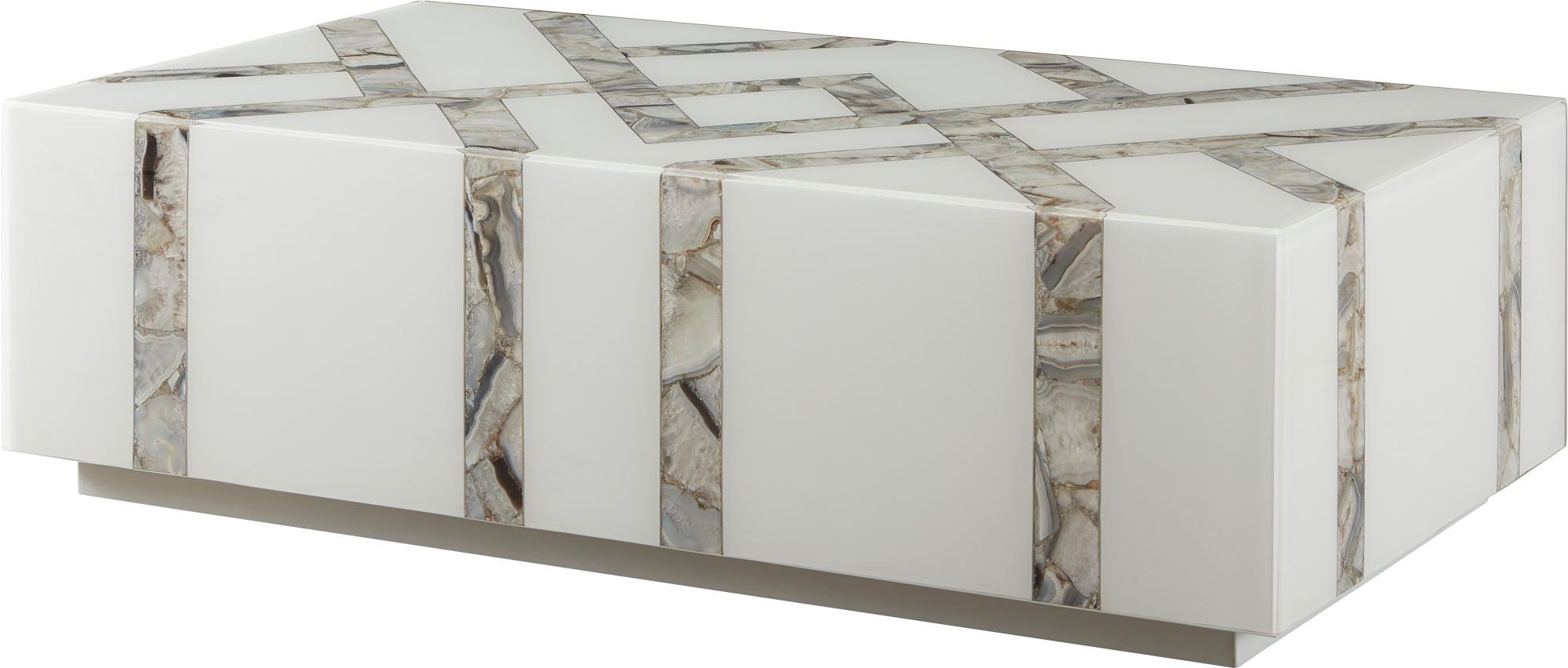 Baker Agate Cocktail Table BAA3257