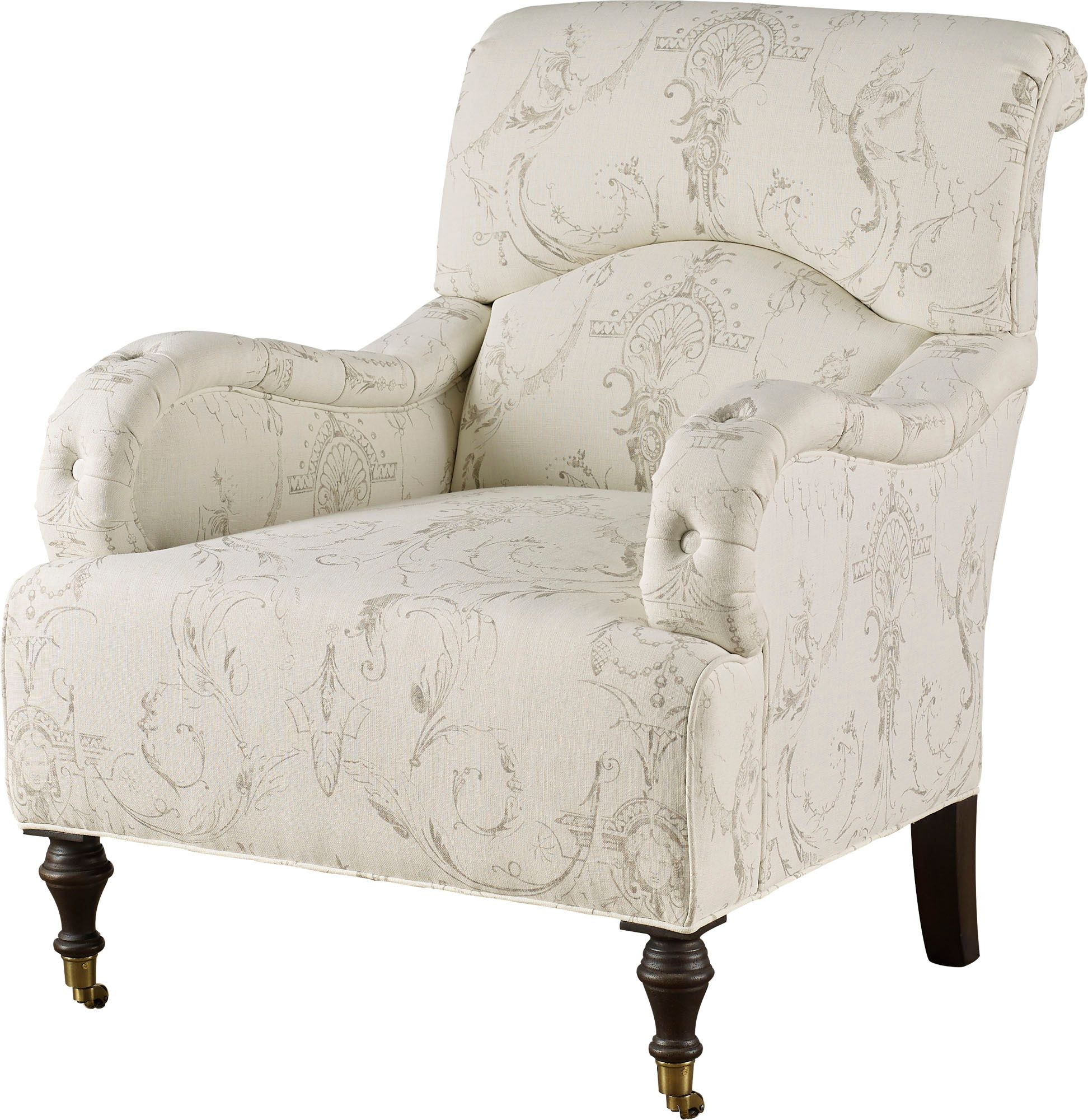 Baker Victorian Upholstered Chair BAU2005C