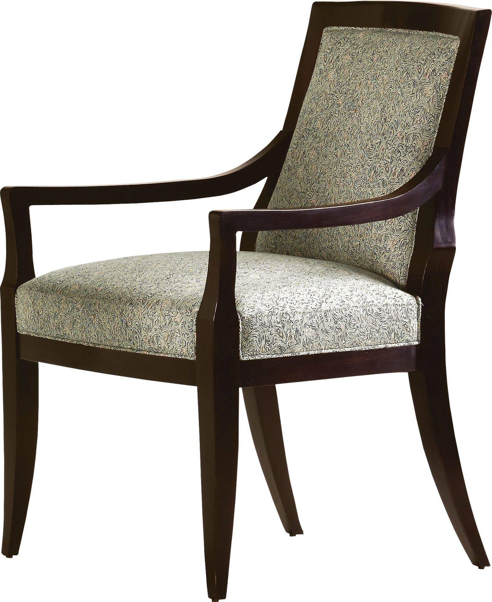 Baker Vienna Upholstered Arm Chair BA9149