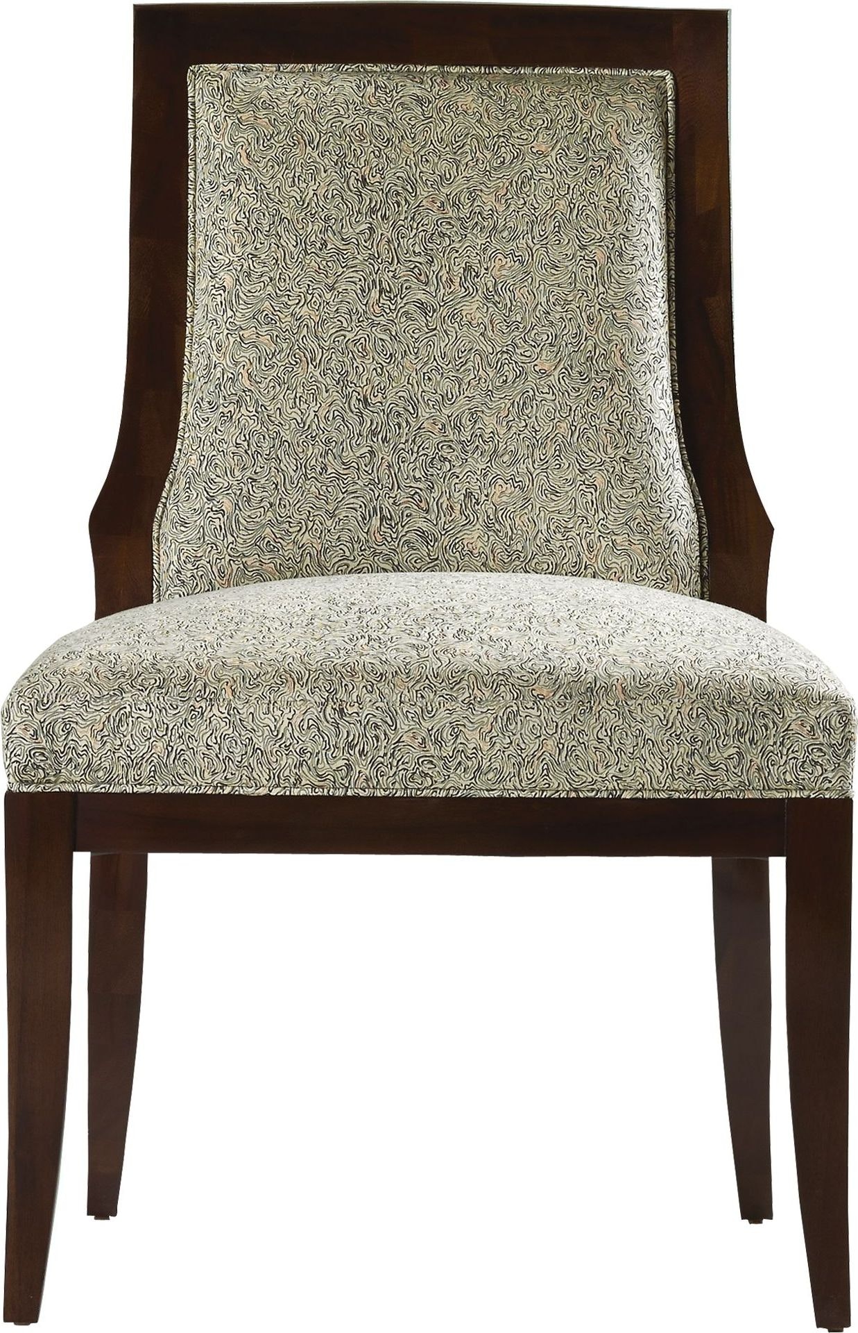 Baker Vienna Upholstered Side Chair BA9148