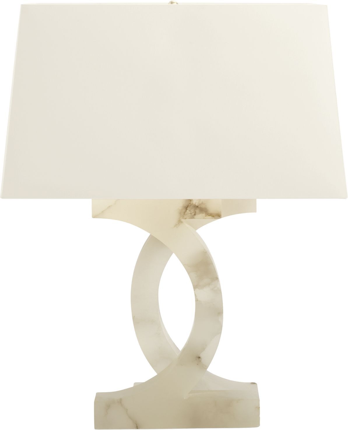 Baker Alabaster Concentric Circles Lamp BAPH206