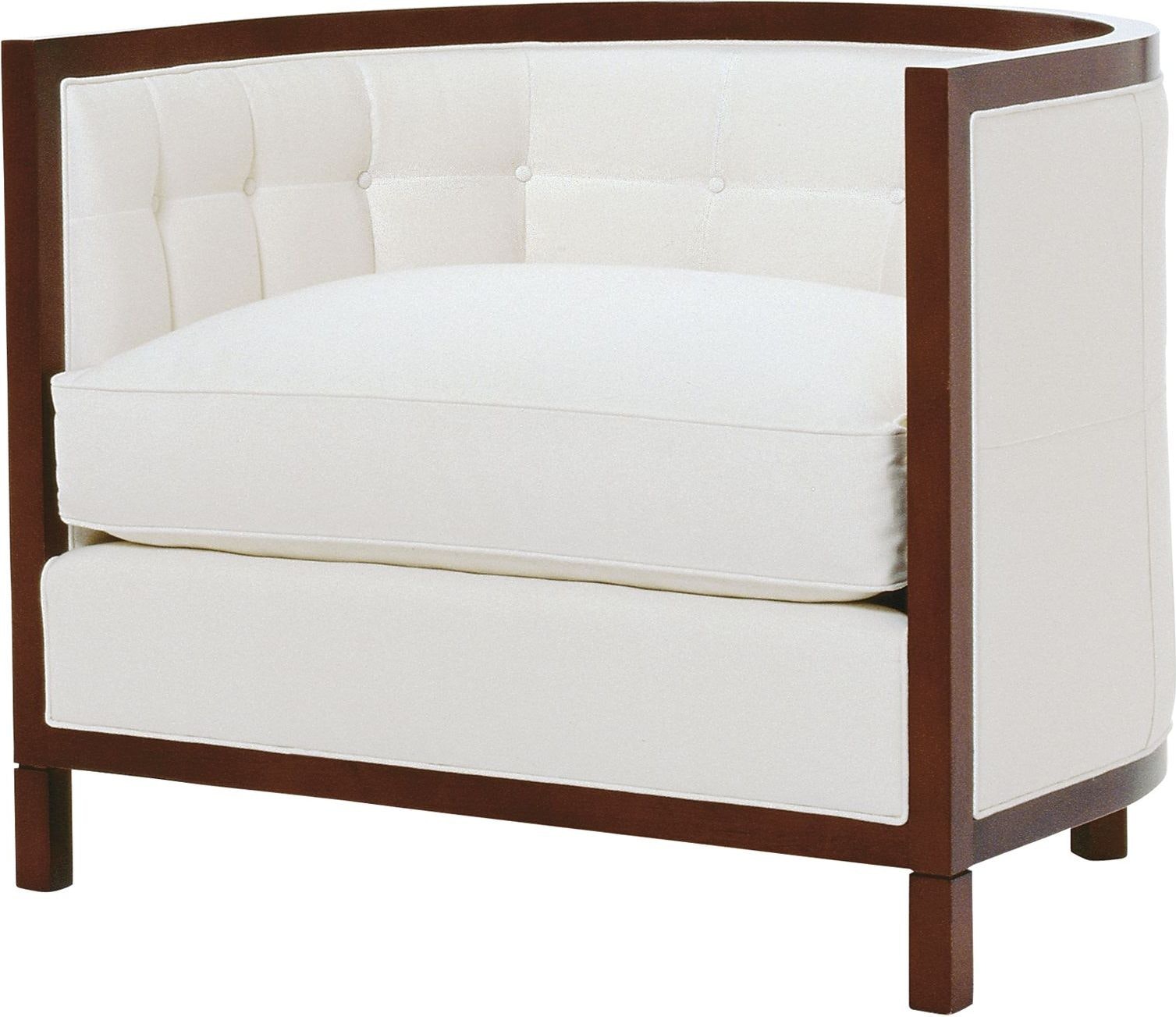 Baker Archetype Round Tufted Club Chair BA6360C