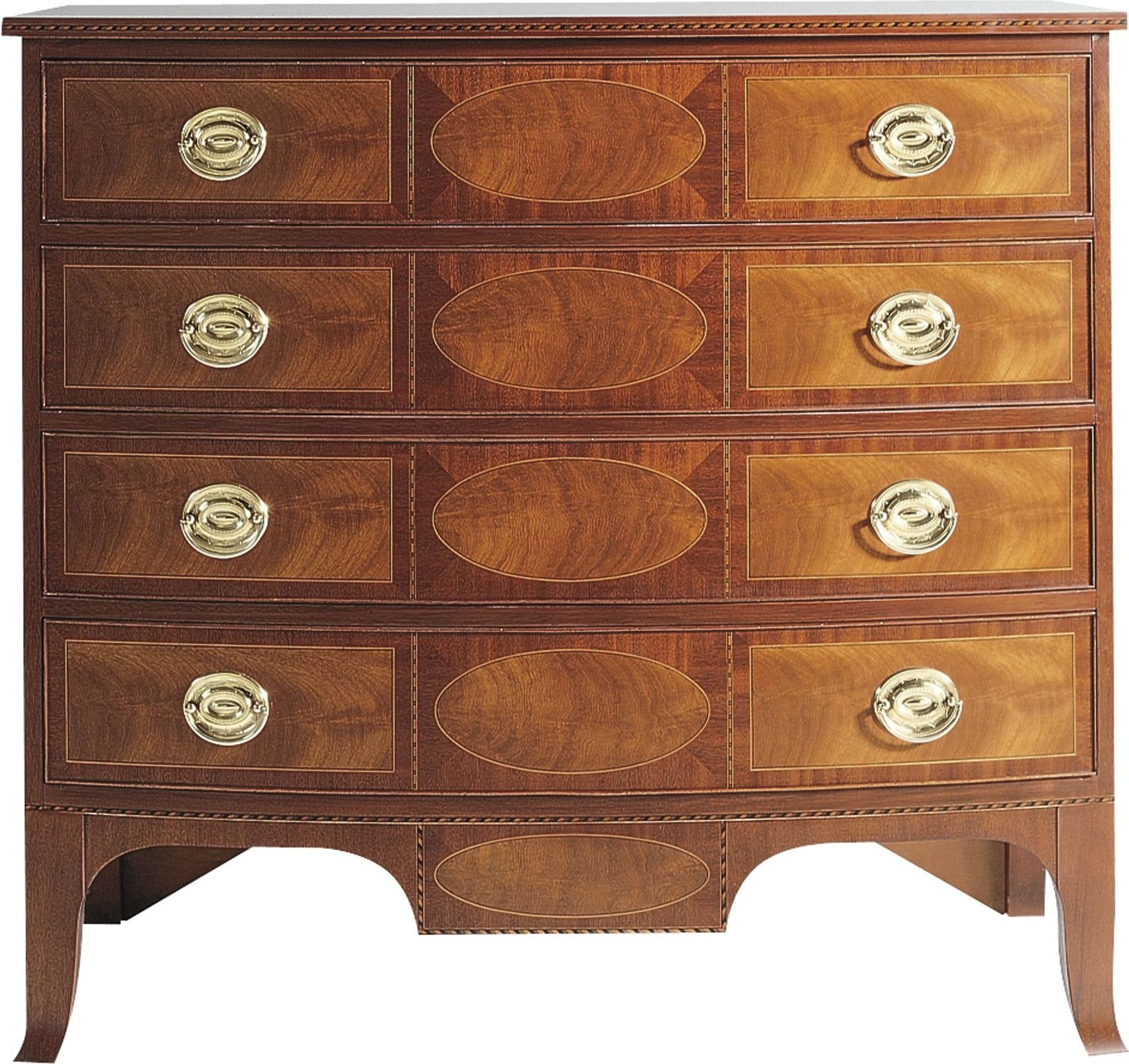 Baker Bow Front Chest BA1978