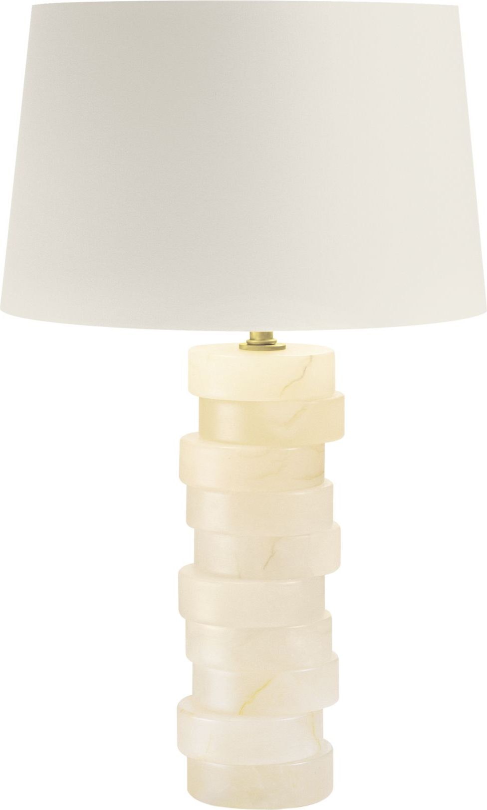 Baker Alabaster Disc Lamp BAPH207