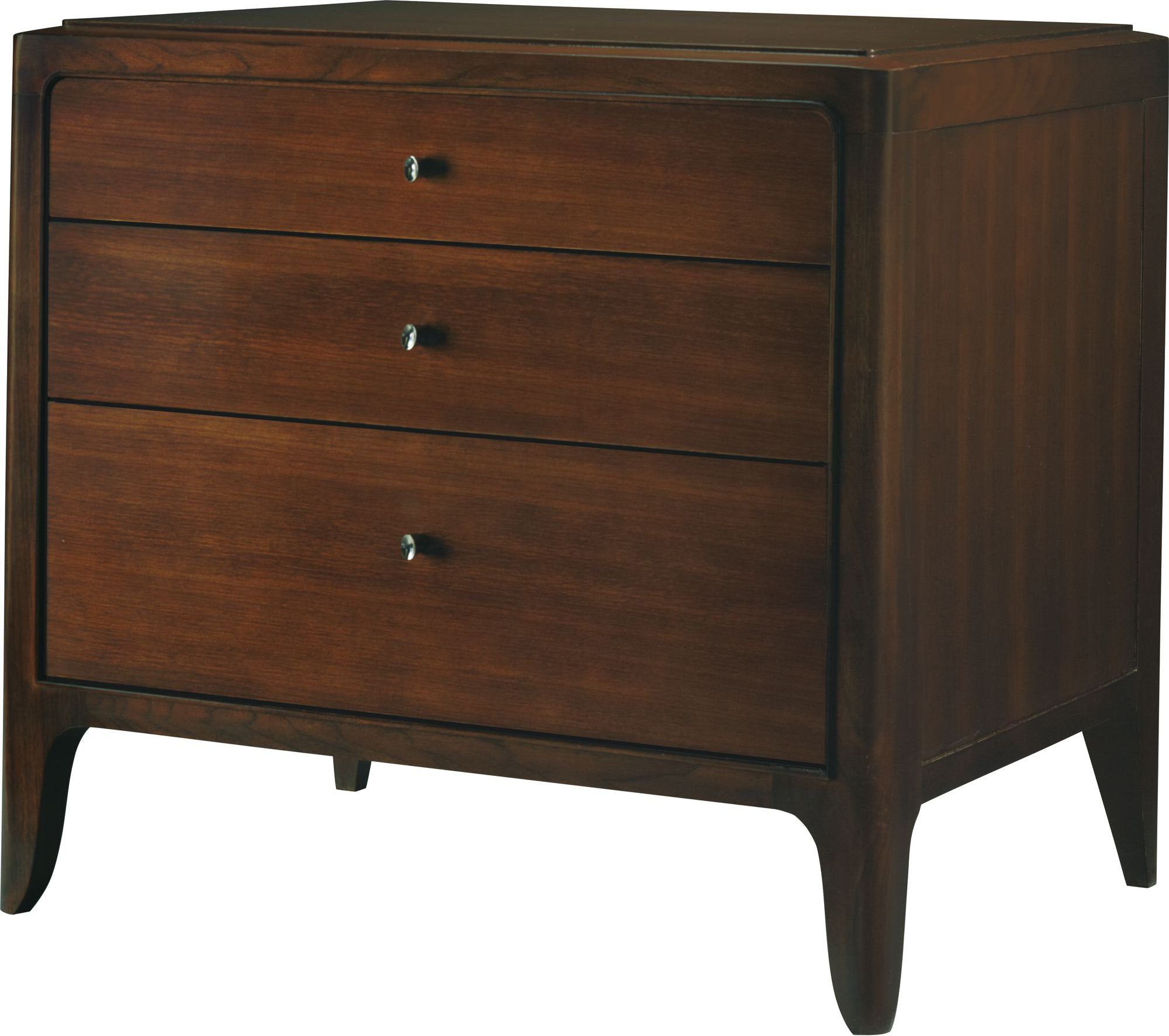 Baker Soft Corner Bedside Chest BA3608