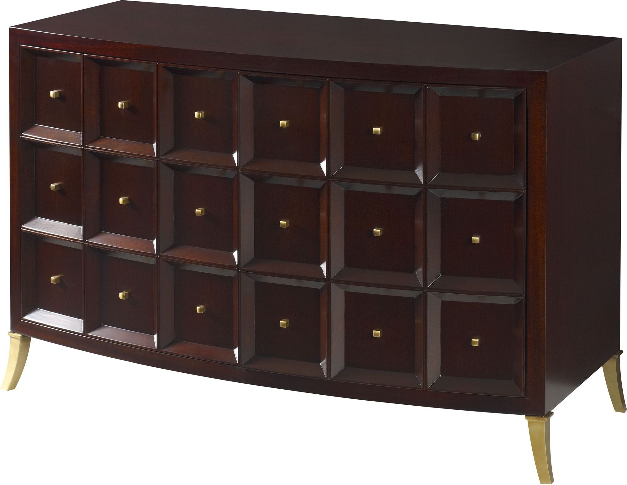 Baker Bevel Low Cabinet BA8669