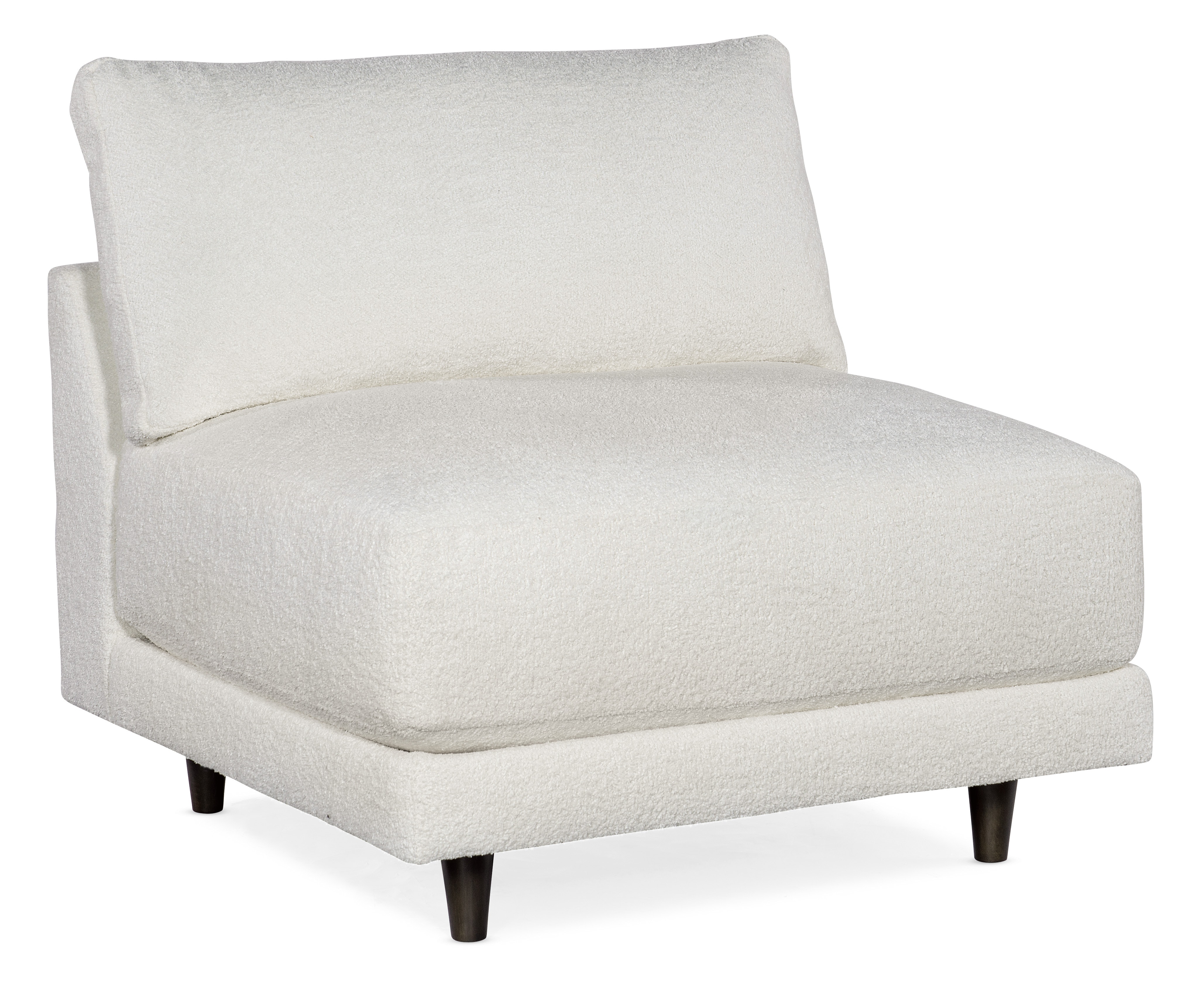 Sam Moore Carmel Armless Chair (Topstitch) 7301-017