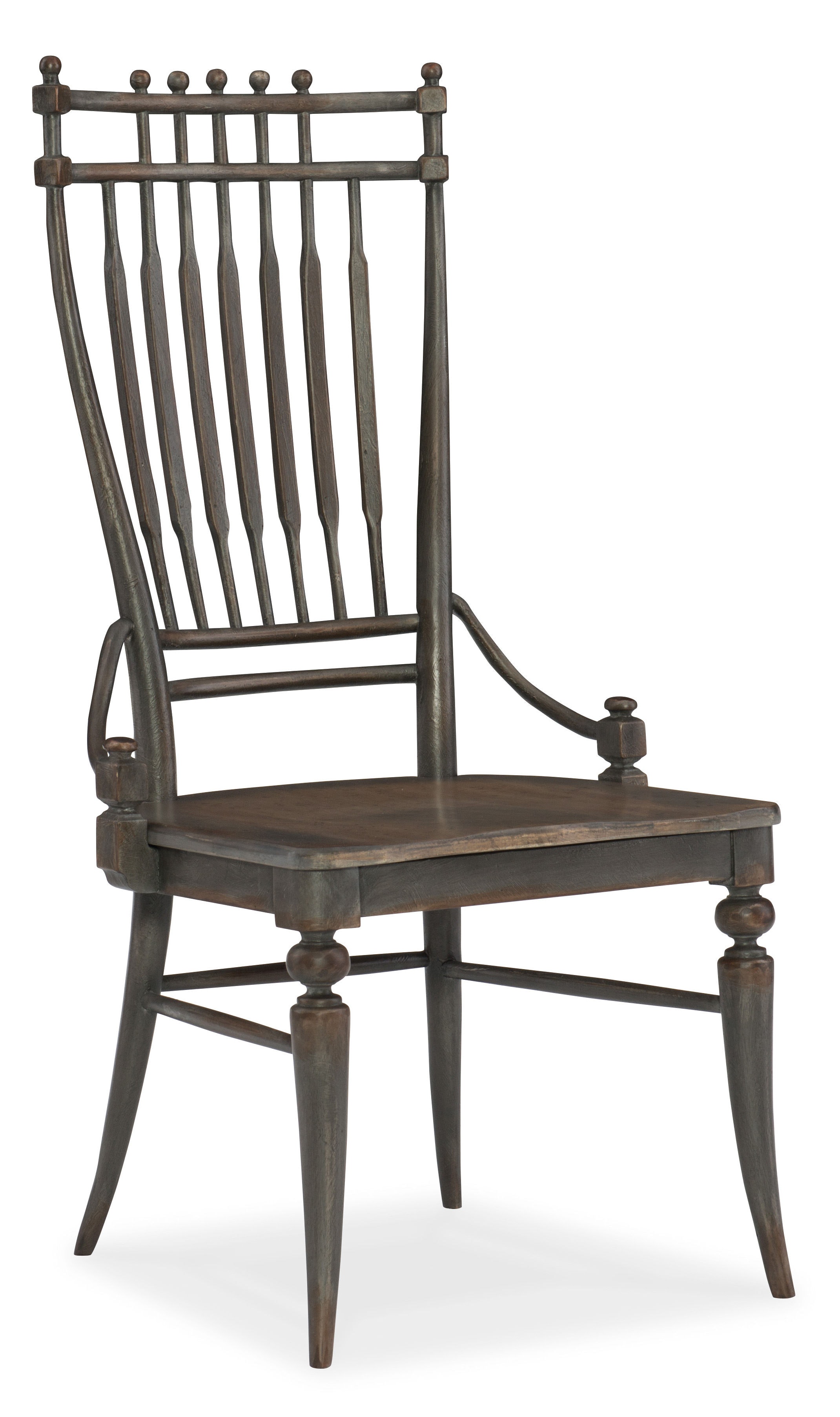 fghjfgjh Arabella Windsor Side Chair - 2 per carton/price ea 1610-75310A-GRY