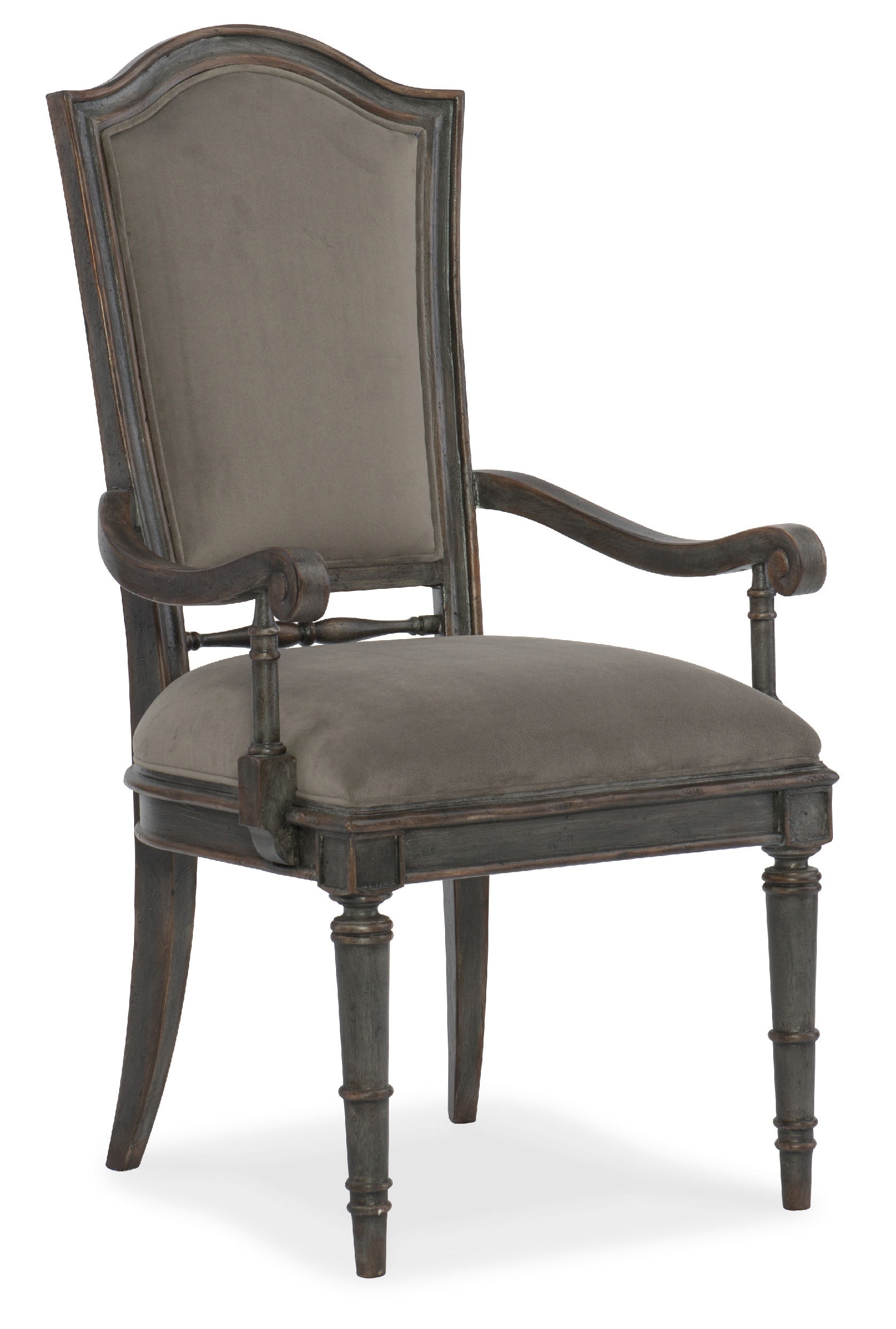 fghjfgjh Arabella Upholstered Back Arm Chair - 2 per carton/price ea 1610-75400-GRY