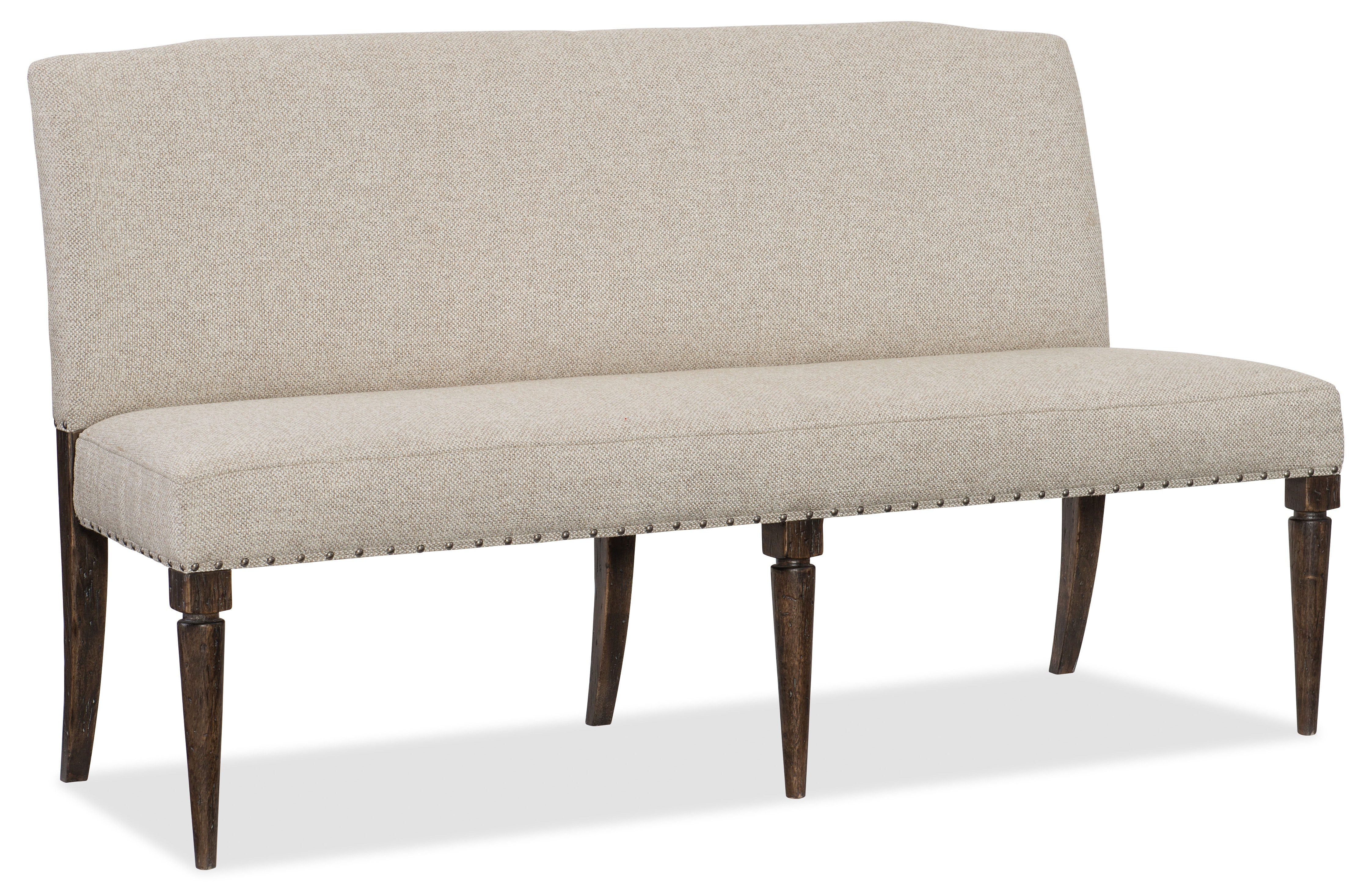 fghjfgjh Roslyn County Upholstered Dining Bench 1618-75019-DKW