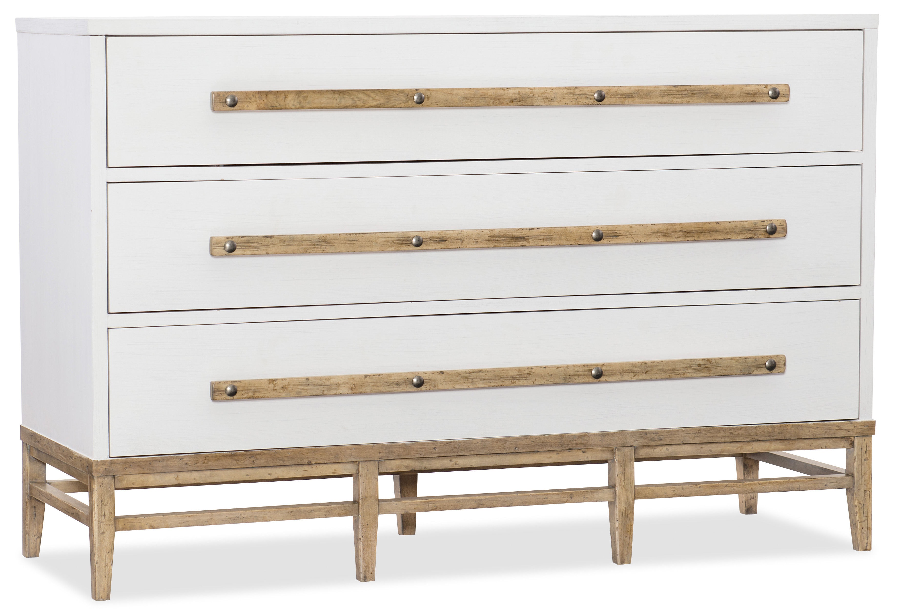fghjfgjh Urban Elevation Three-Drawer Bachelors Chest 1620-90101-WH
