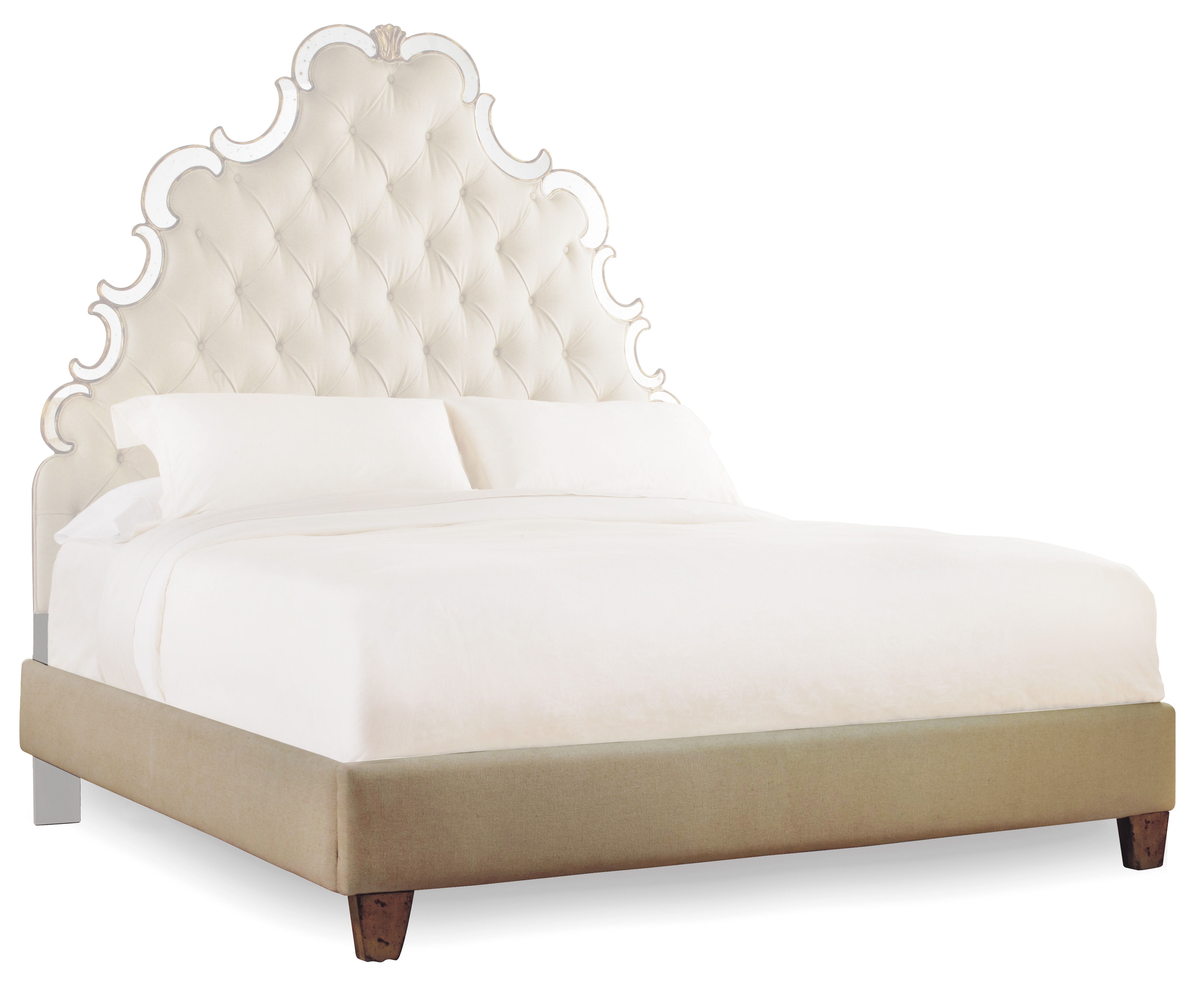 fghjfgjh Sanctuary California King Footboard & Rails - Bling 3016-90862