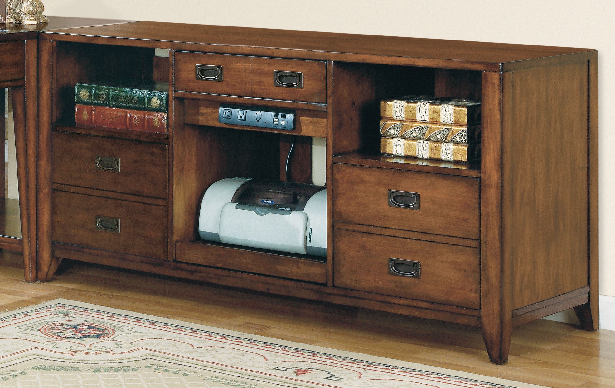 fghjfgjh Danforth Open Credenza 388-10-364