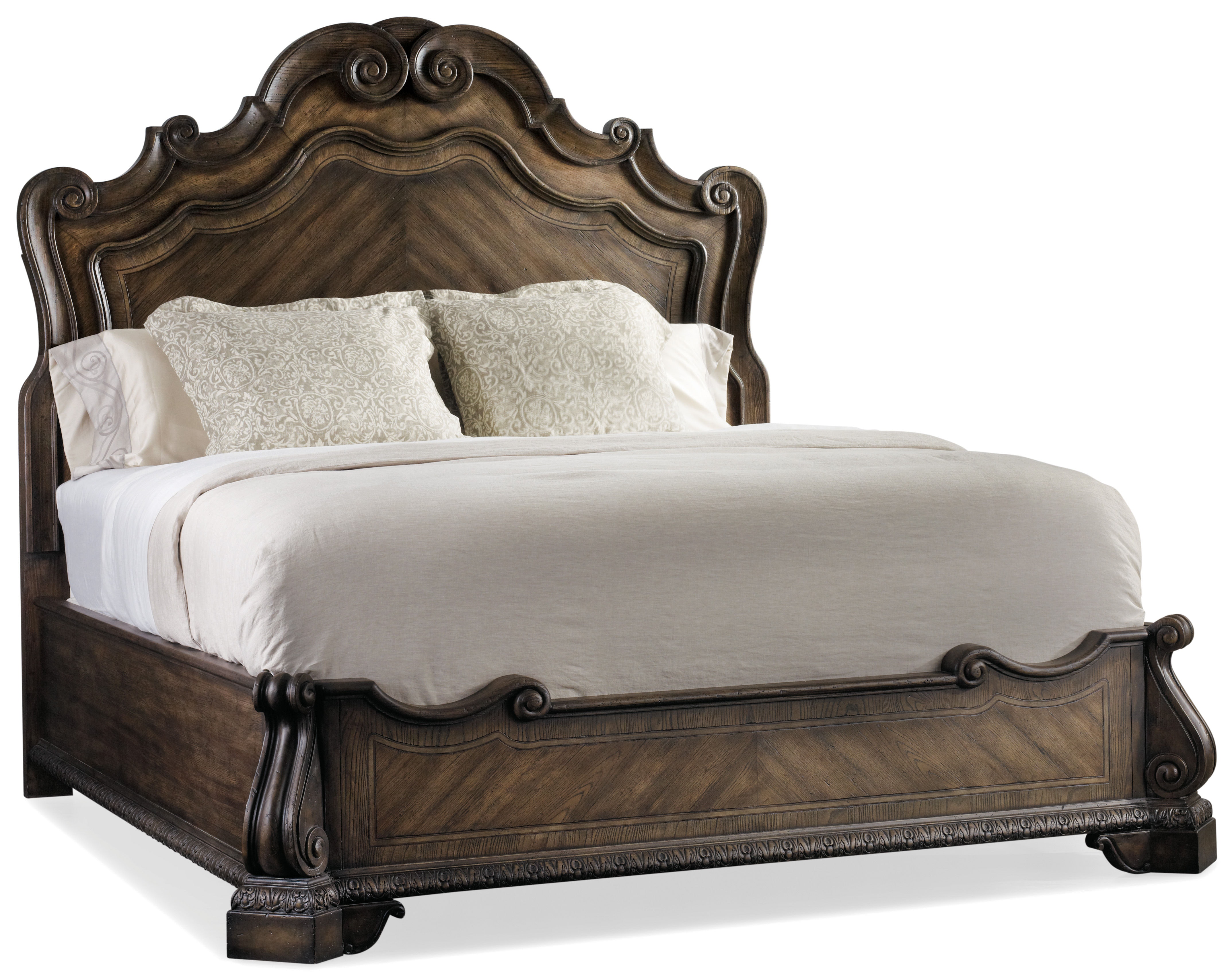 fghjfgjh Rhapsody King Panel Bed 5070-90266