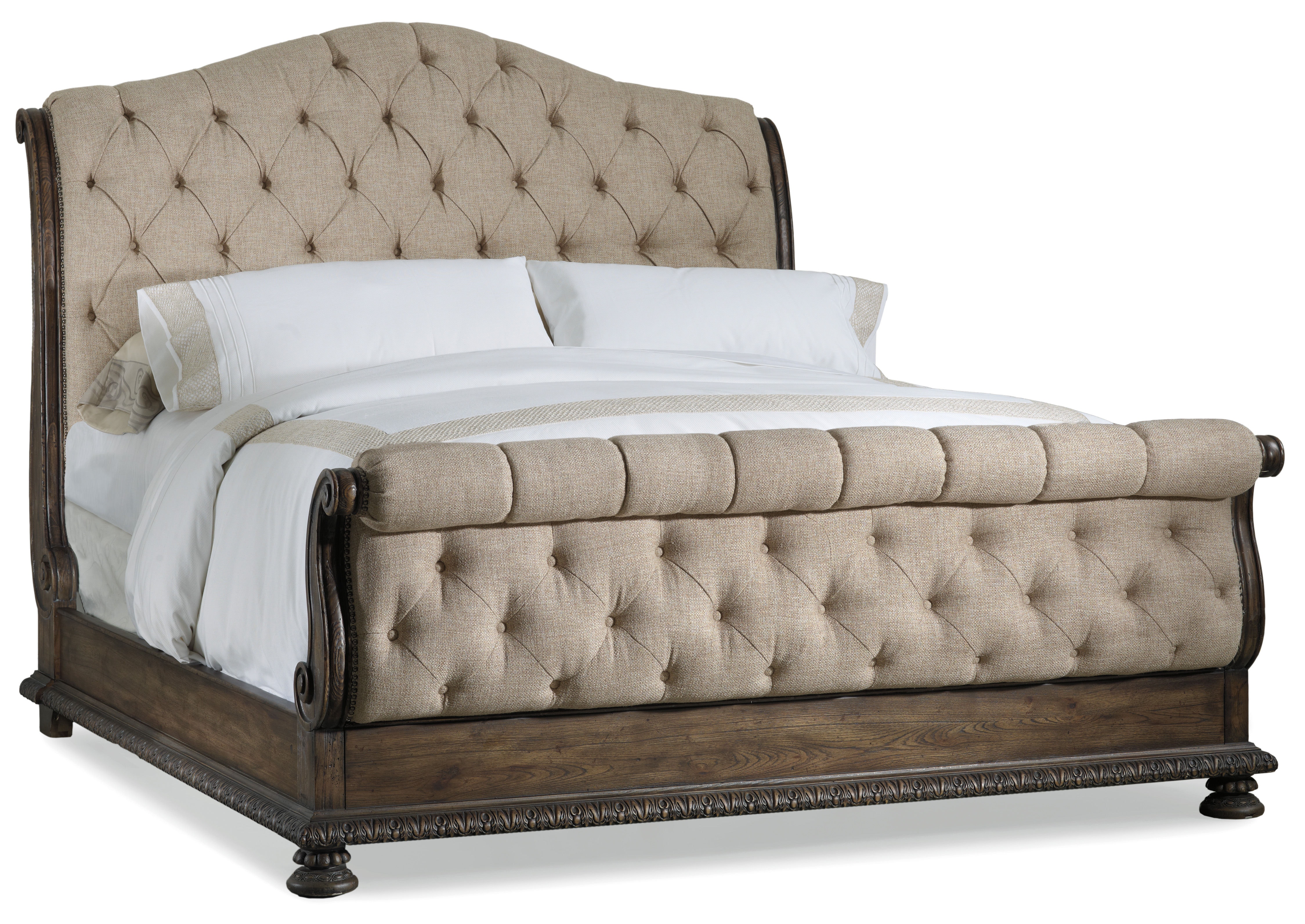 fghjfgjh Rhapsody King Tufted Bed 5070-90566