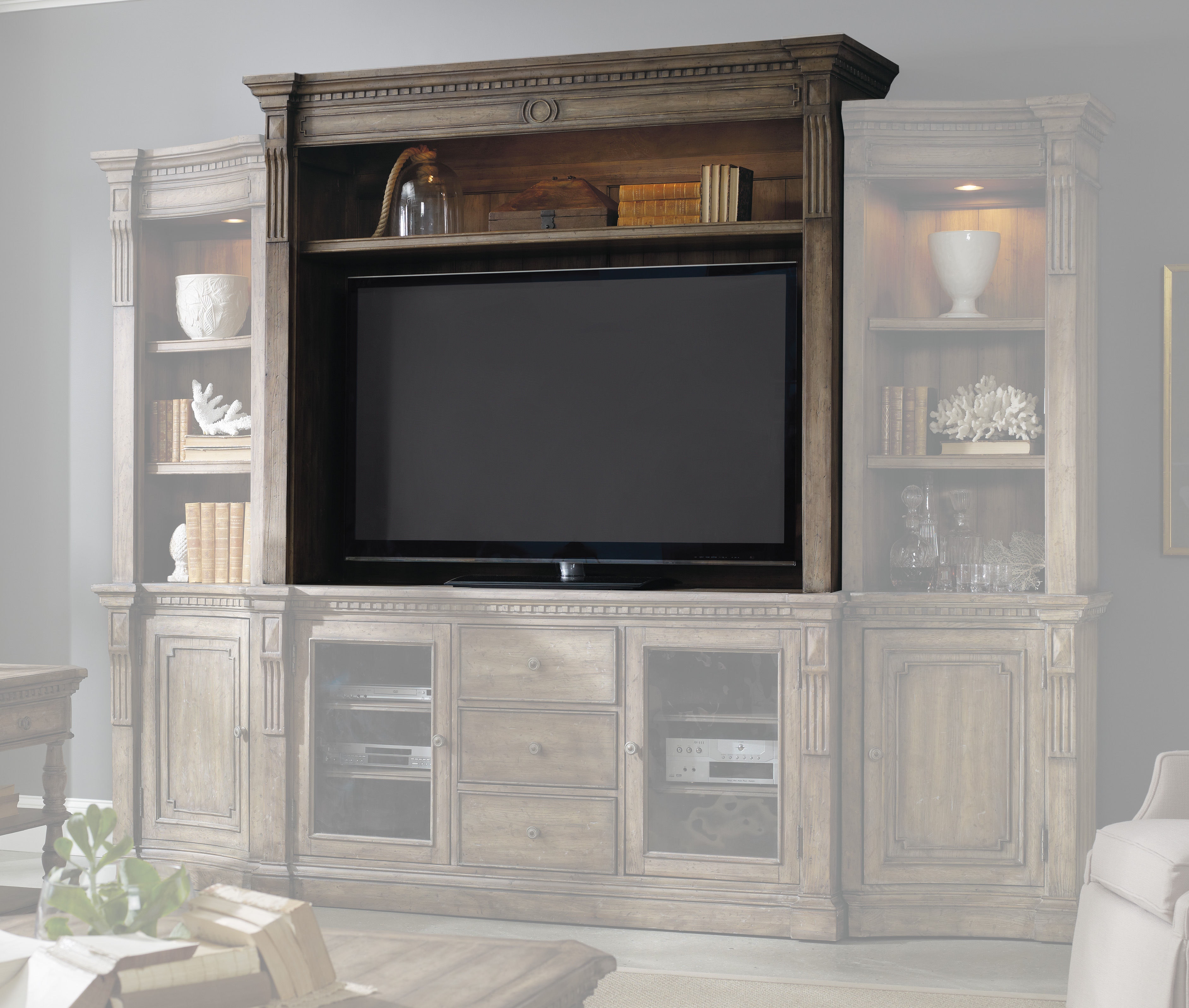 fghjfgjh Sorella Entertainment Console Hutch 5107-70467