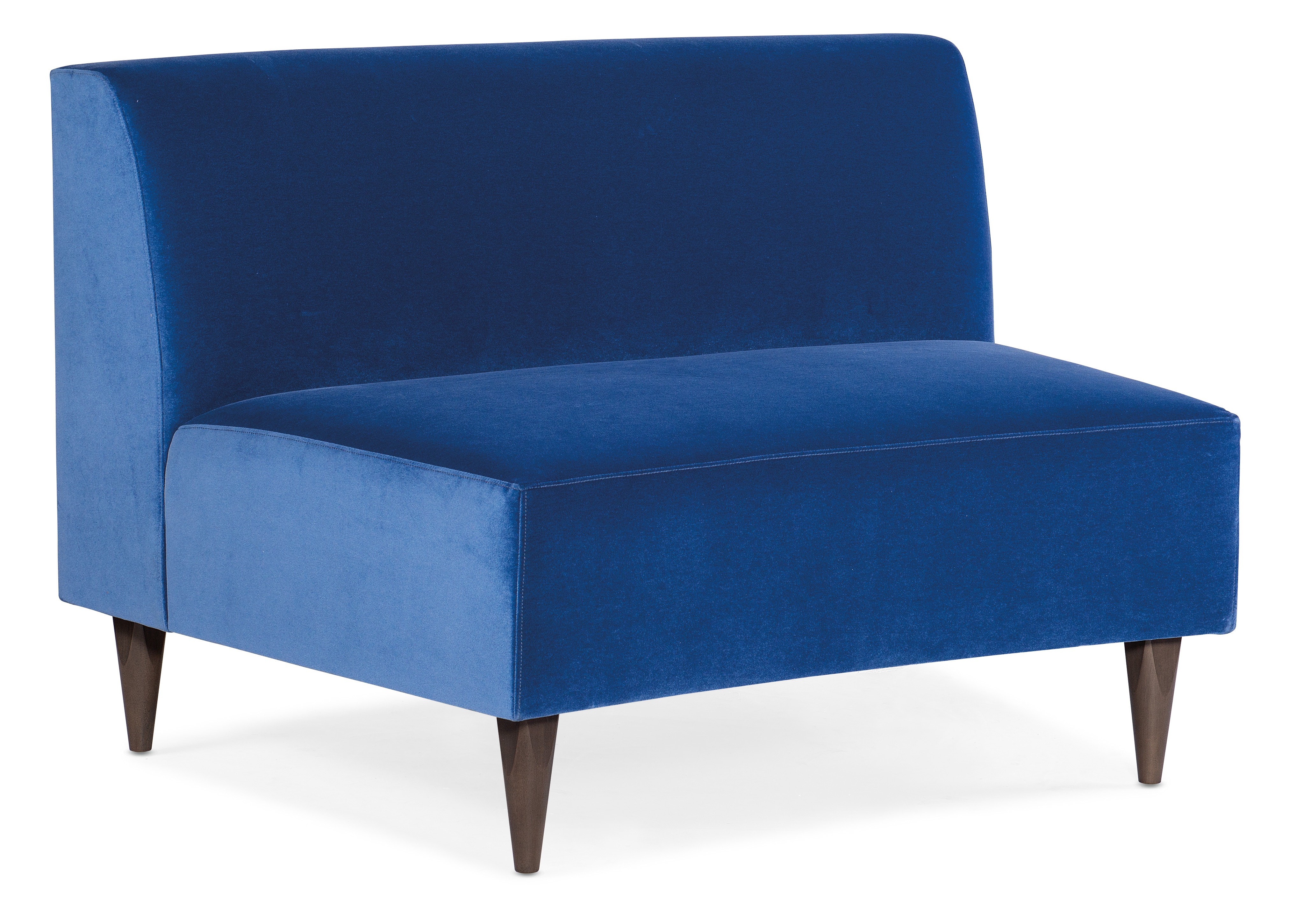 MARQ-Test Teagan Armless Curved Loveseat 514-8036