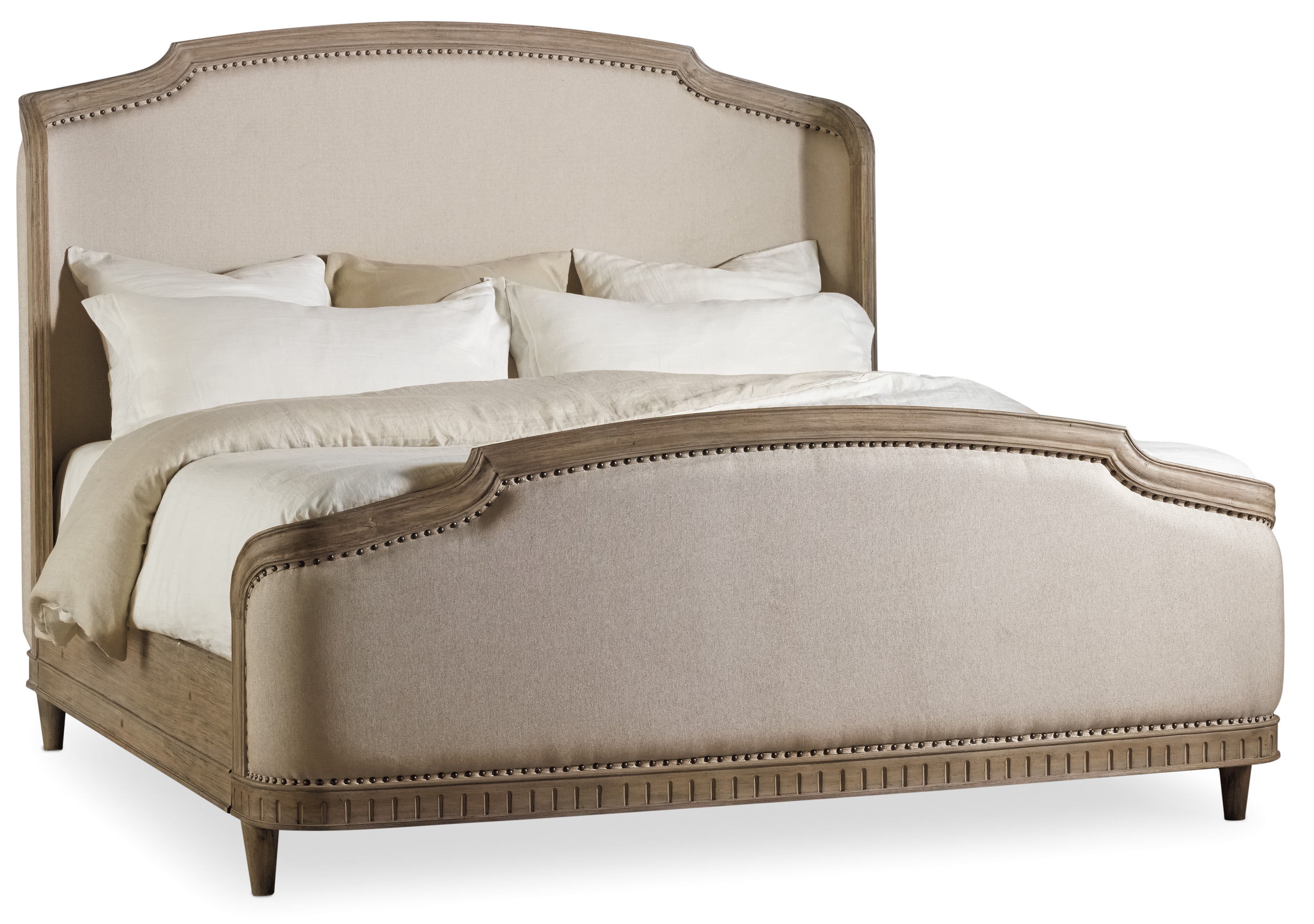 fghjfgjh Corsica Queen Upholstery Shelter Bed 5180-90850
