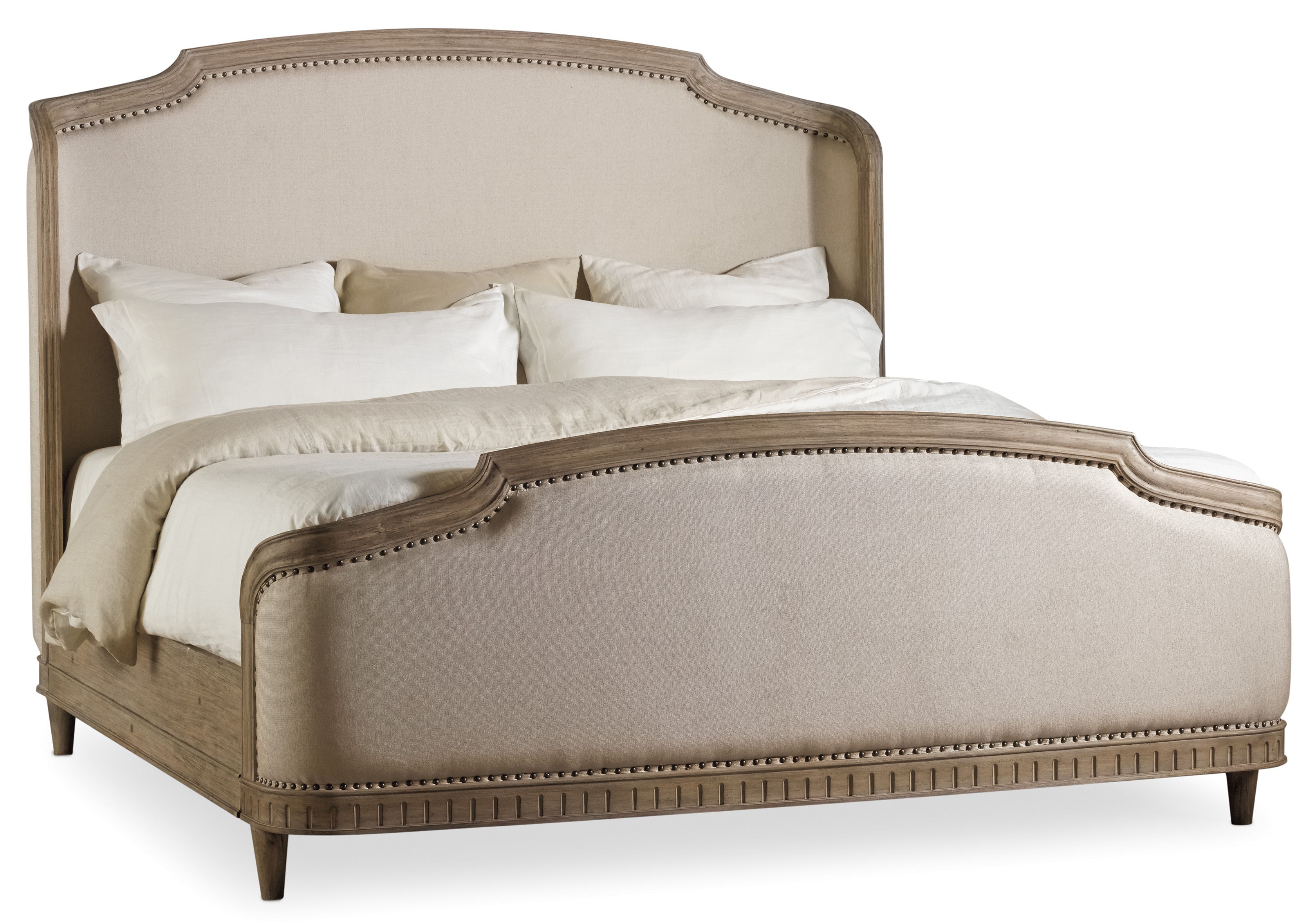 fghjfgjh Corsica King Upholstery Shelter Bed 5180-90866