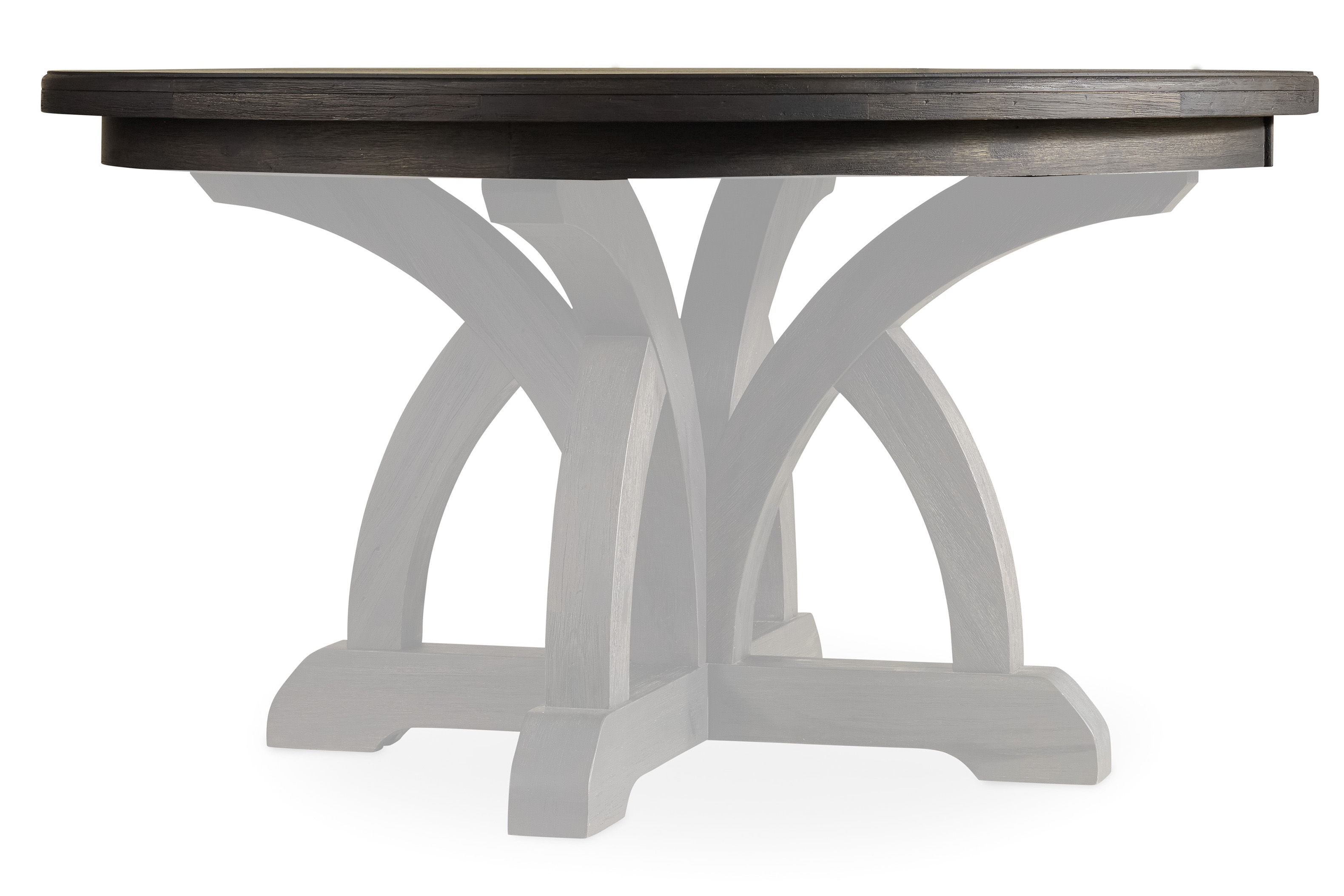 fghjfgjh Round Dining Table Top With 1-18in Leaf 5280-75002