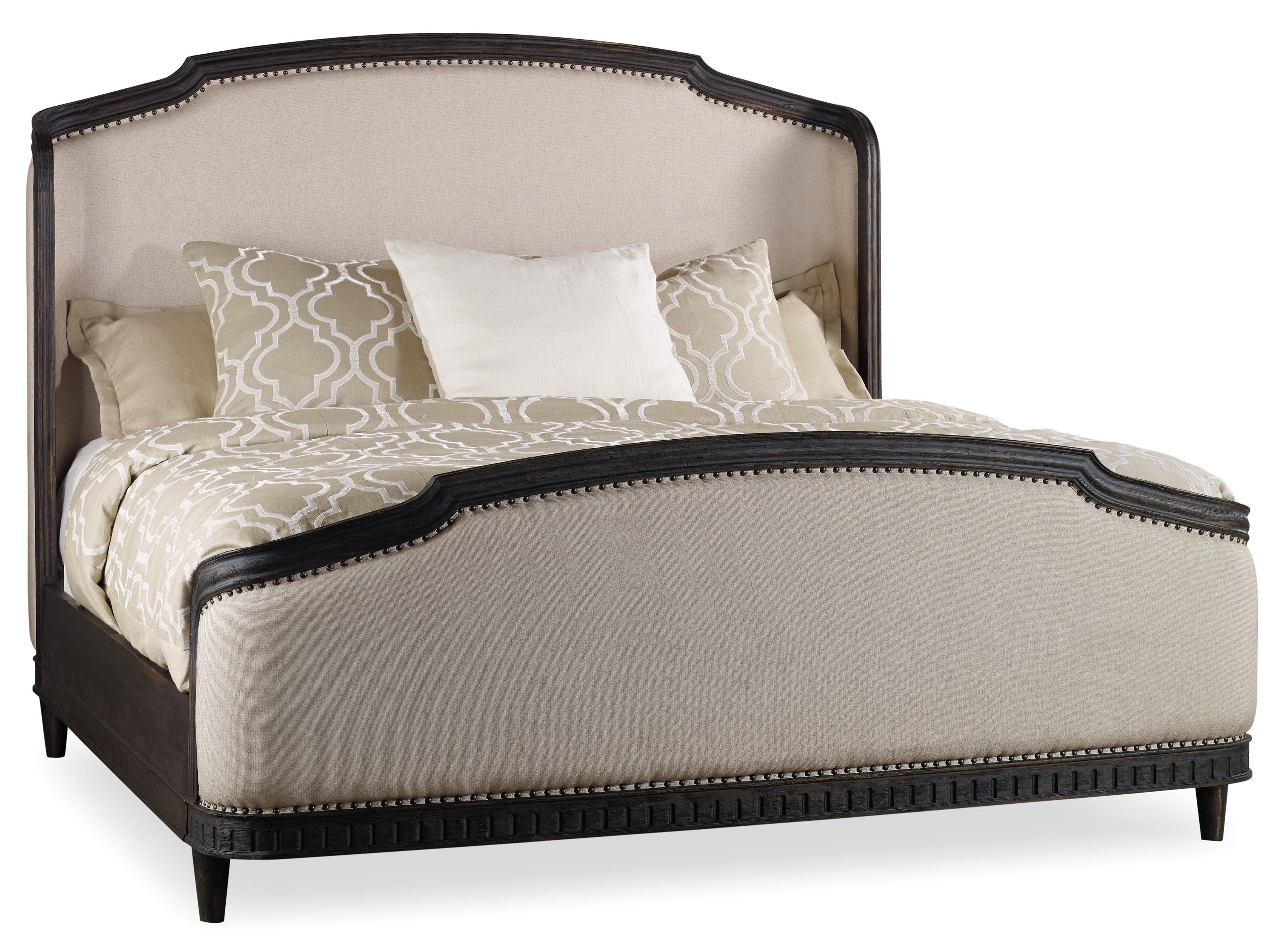 fghjfgjh Corsica Dark King Shelter Bed 5280-90866