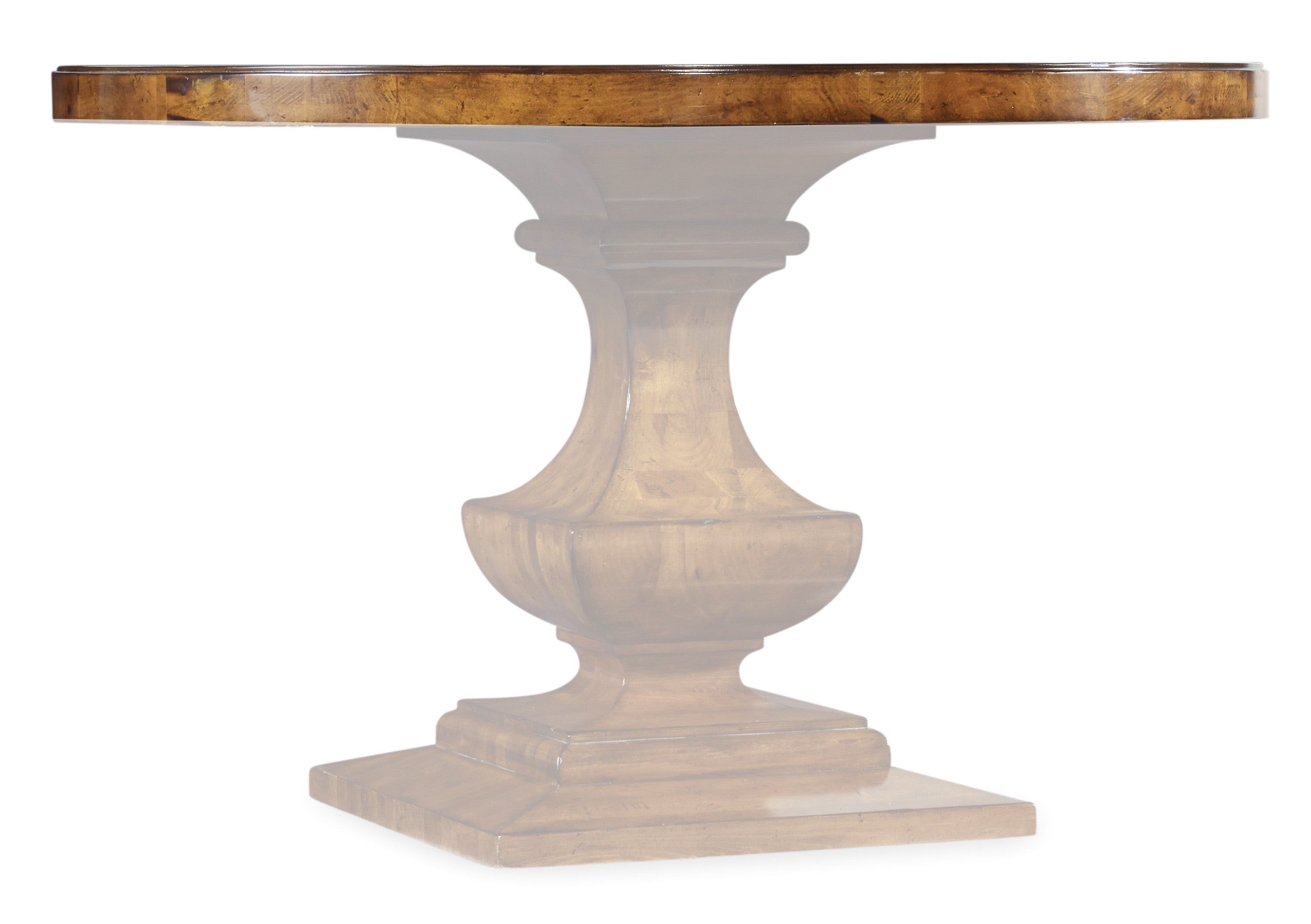 fghjfgjh Tynecastle 48in Round Pedestal Dining Table Top 5323-75002
