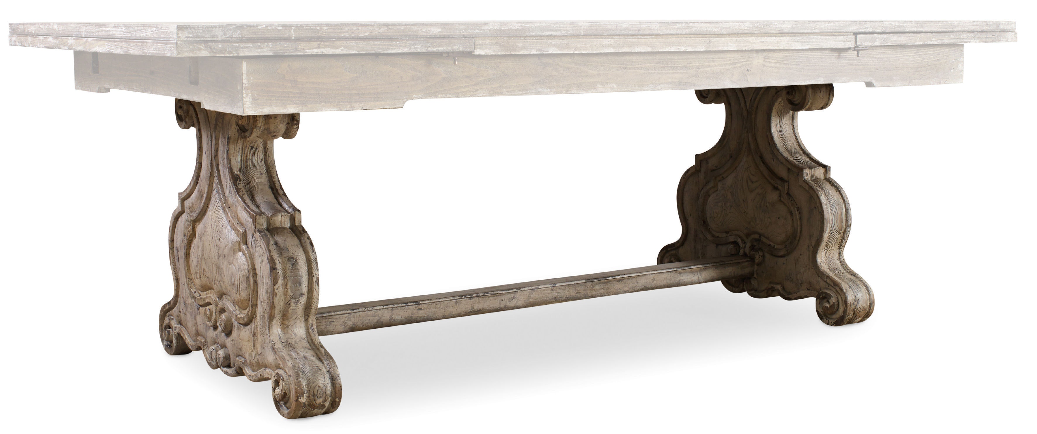 fghjfgjh Chatelet Rectangle Trestle Dining Table Base 5350-75007