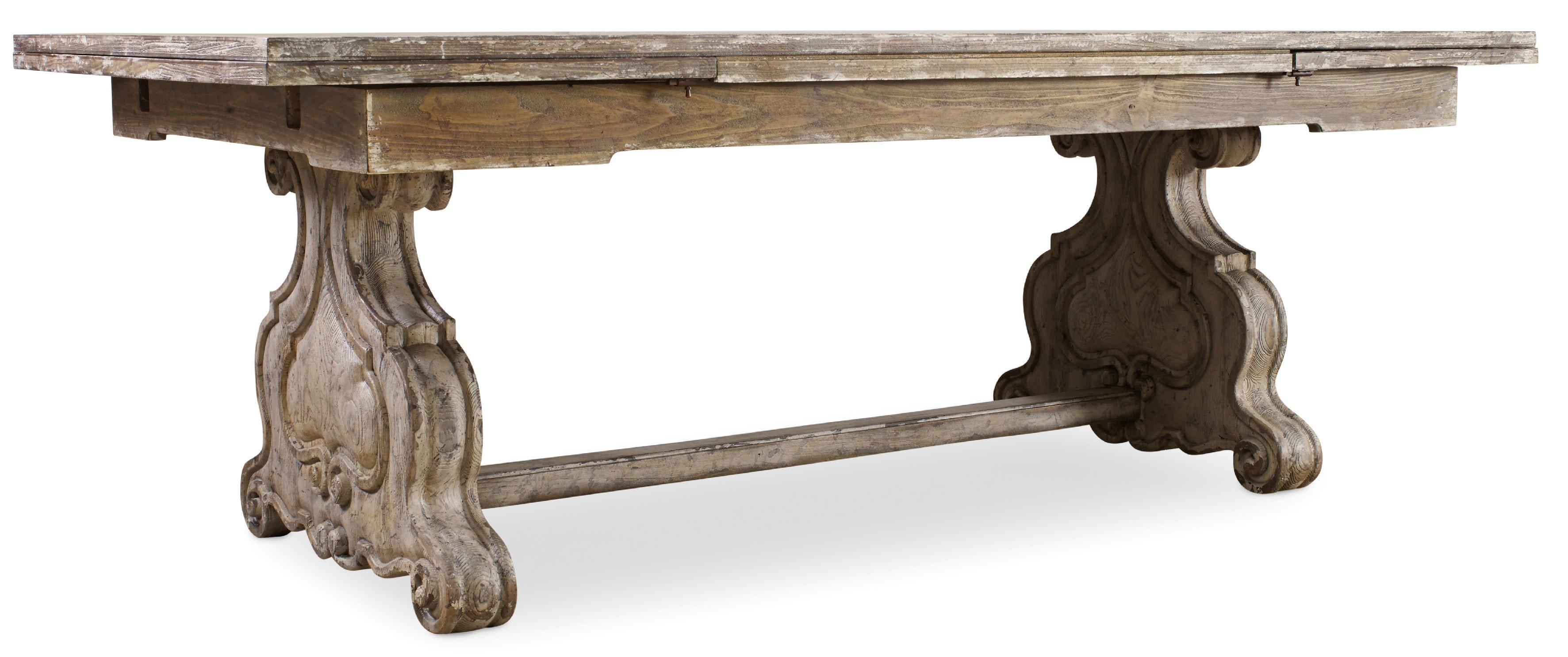 fghjfgjh Chatelet Refectory Rectangle Trestle Dining Table with Two 22