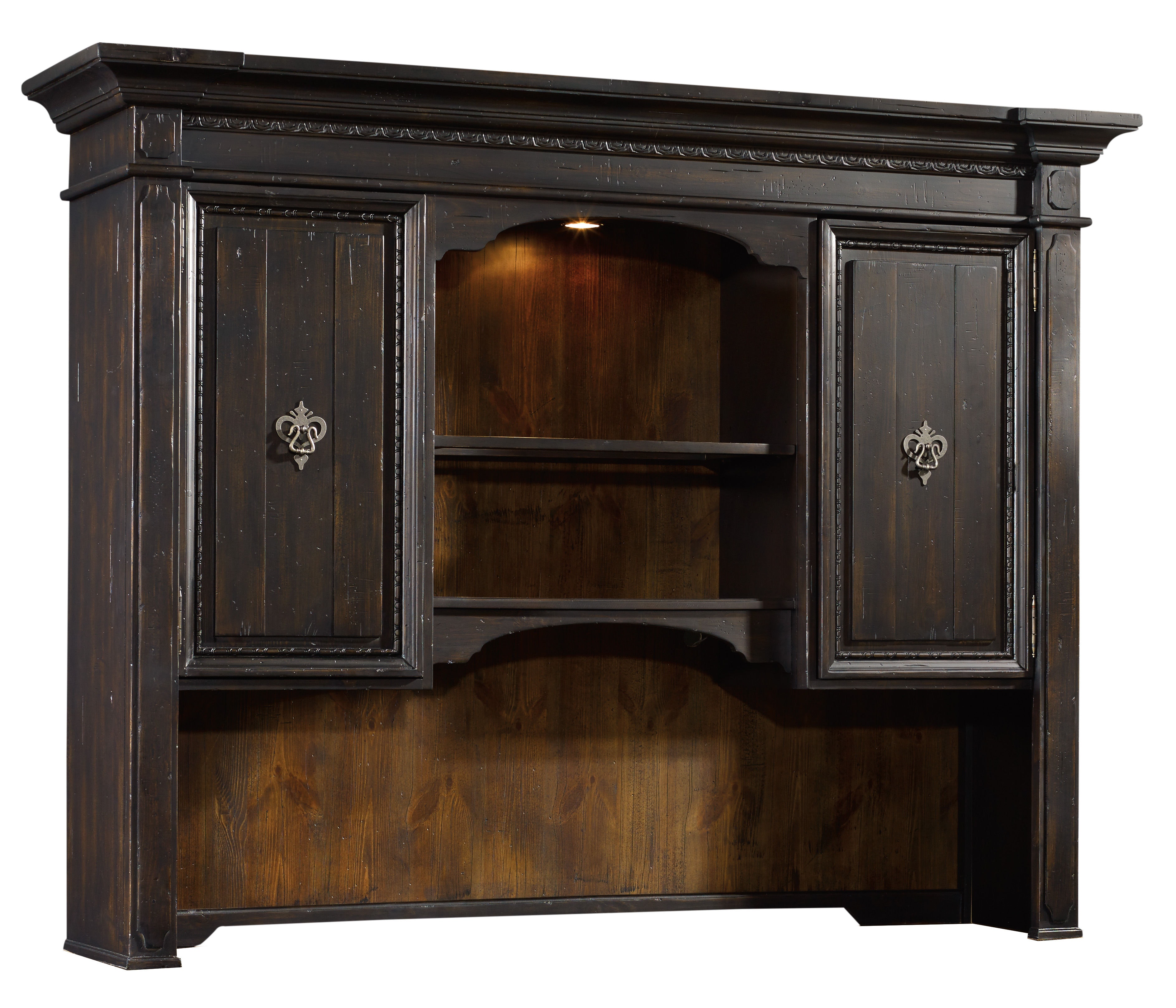 fghjfgjh Treviso Computer Credenza Hutch 5374-10467