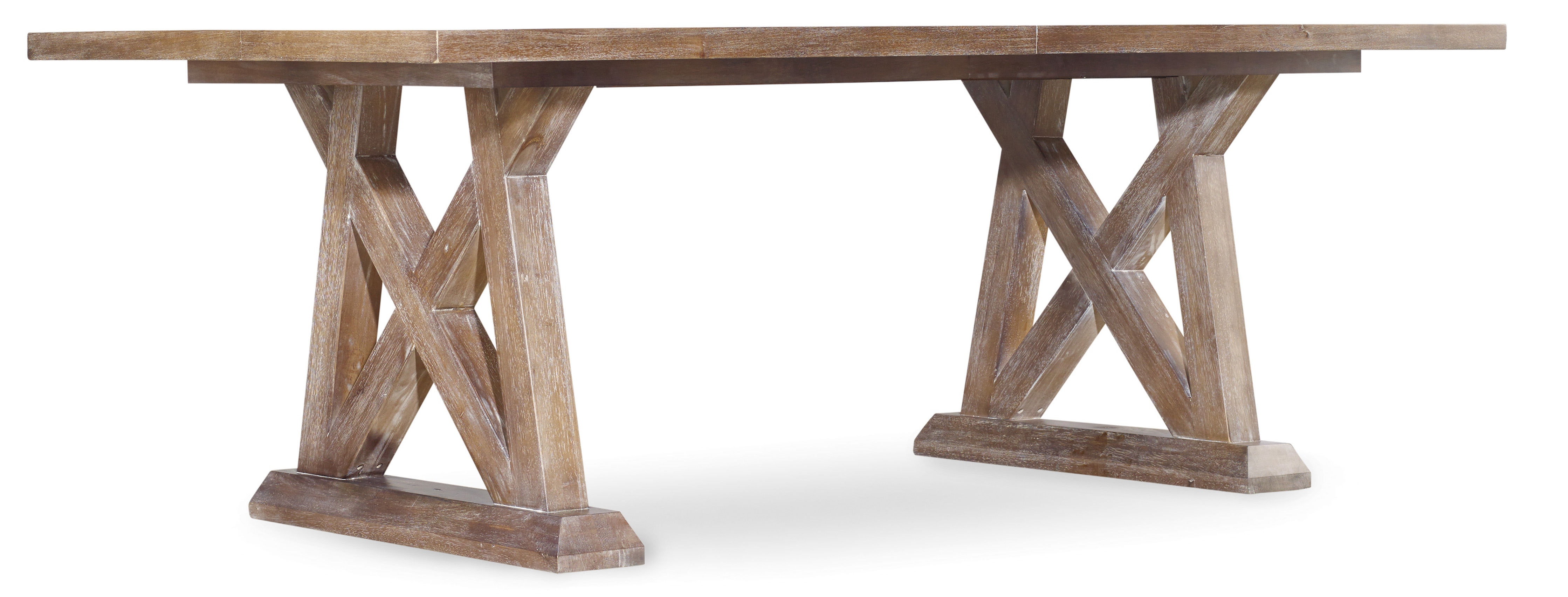 fghjfgjh Studio 7H Geo Trestle Dining Table 5382-75207