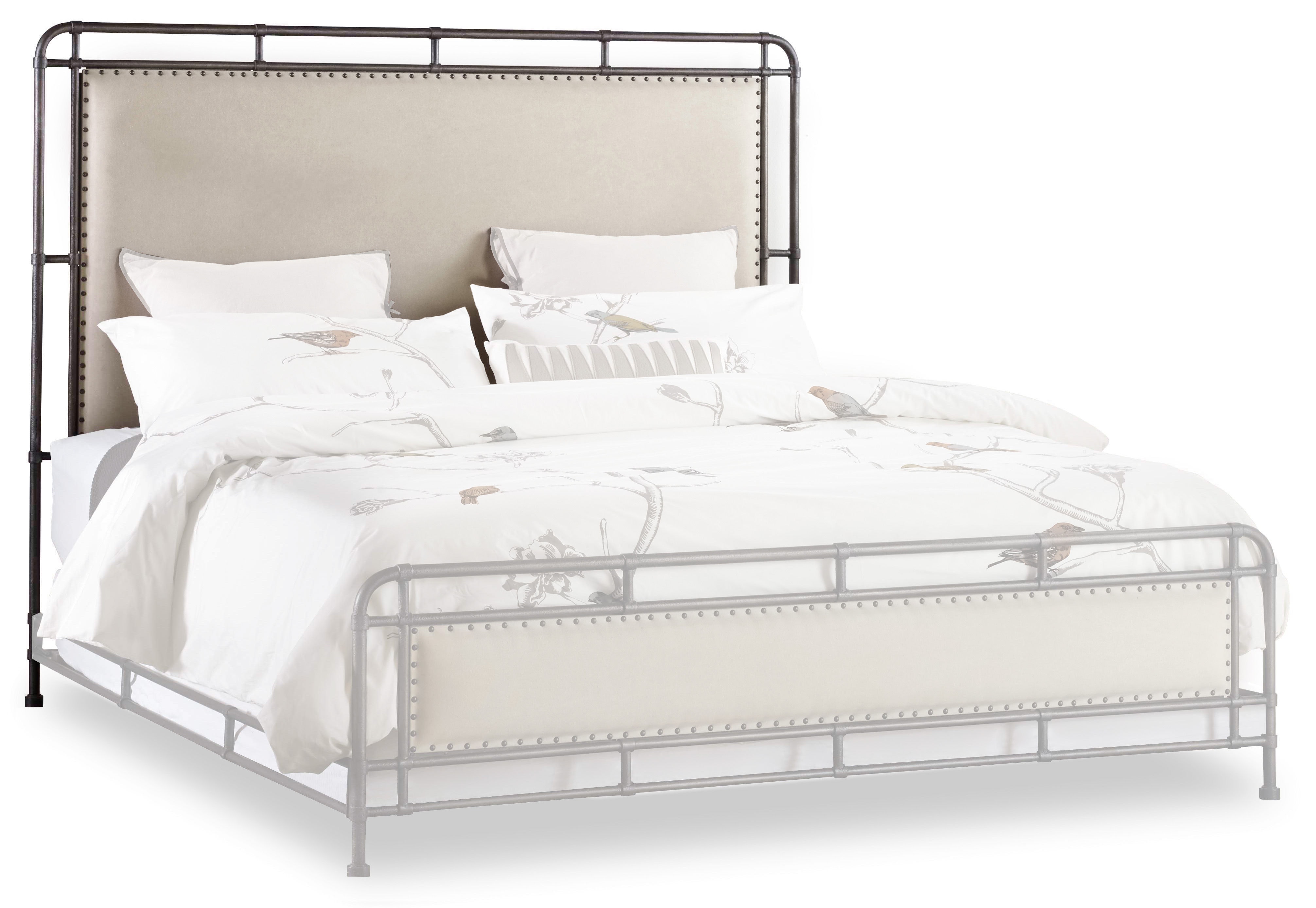 fghjfgjh Slumbr Metal Upholstered Headboard 6/6 5388-90267