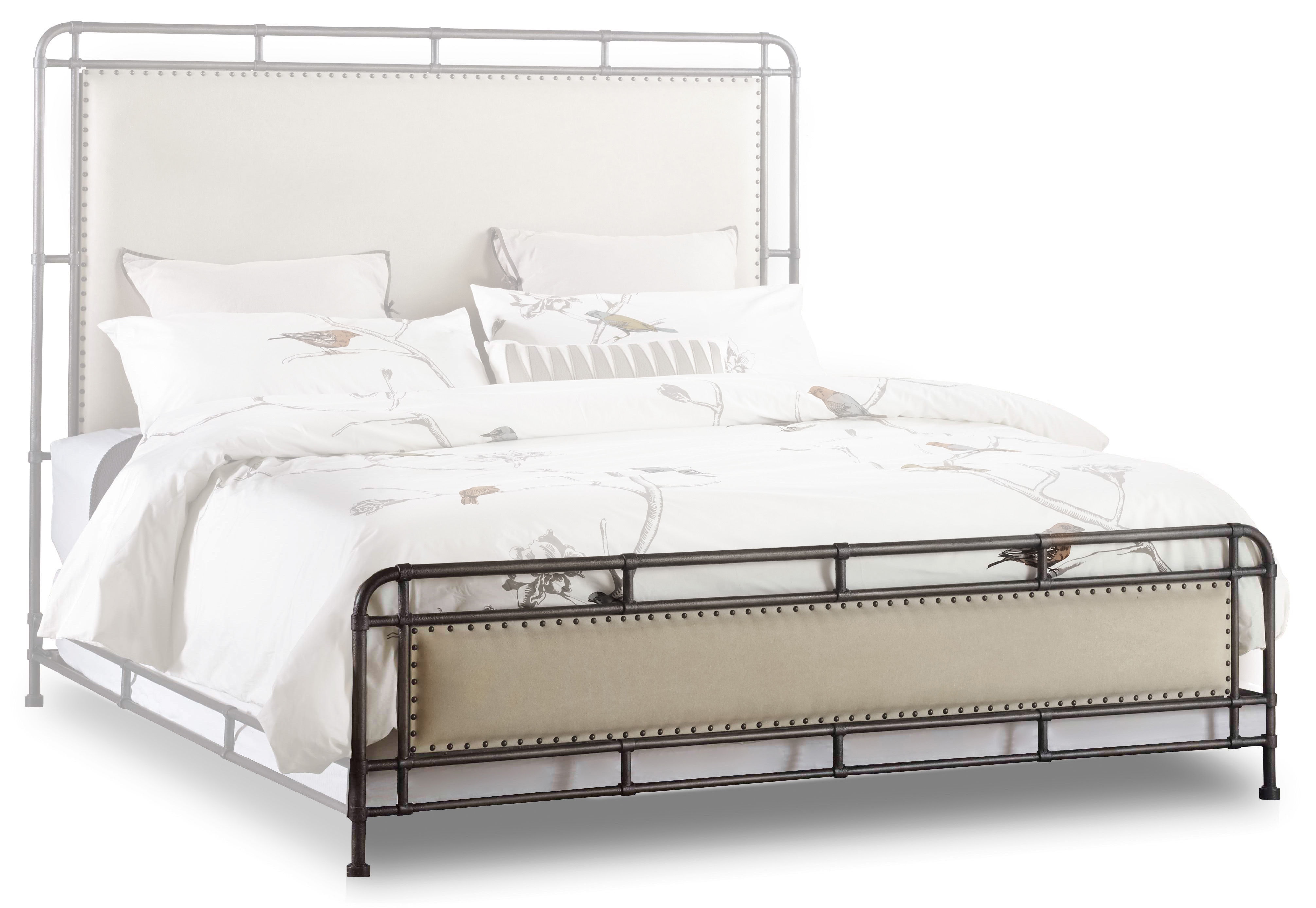 fghjfgjh Slumbr Metal Upholstered Footboard 6/6 5388-90268