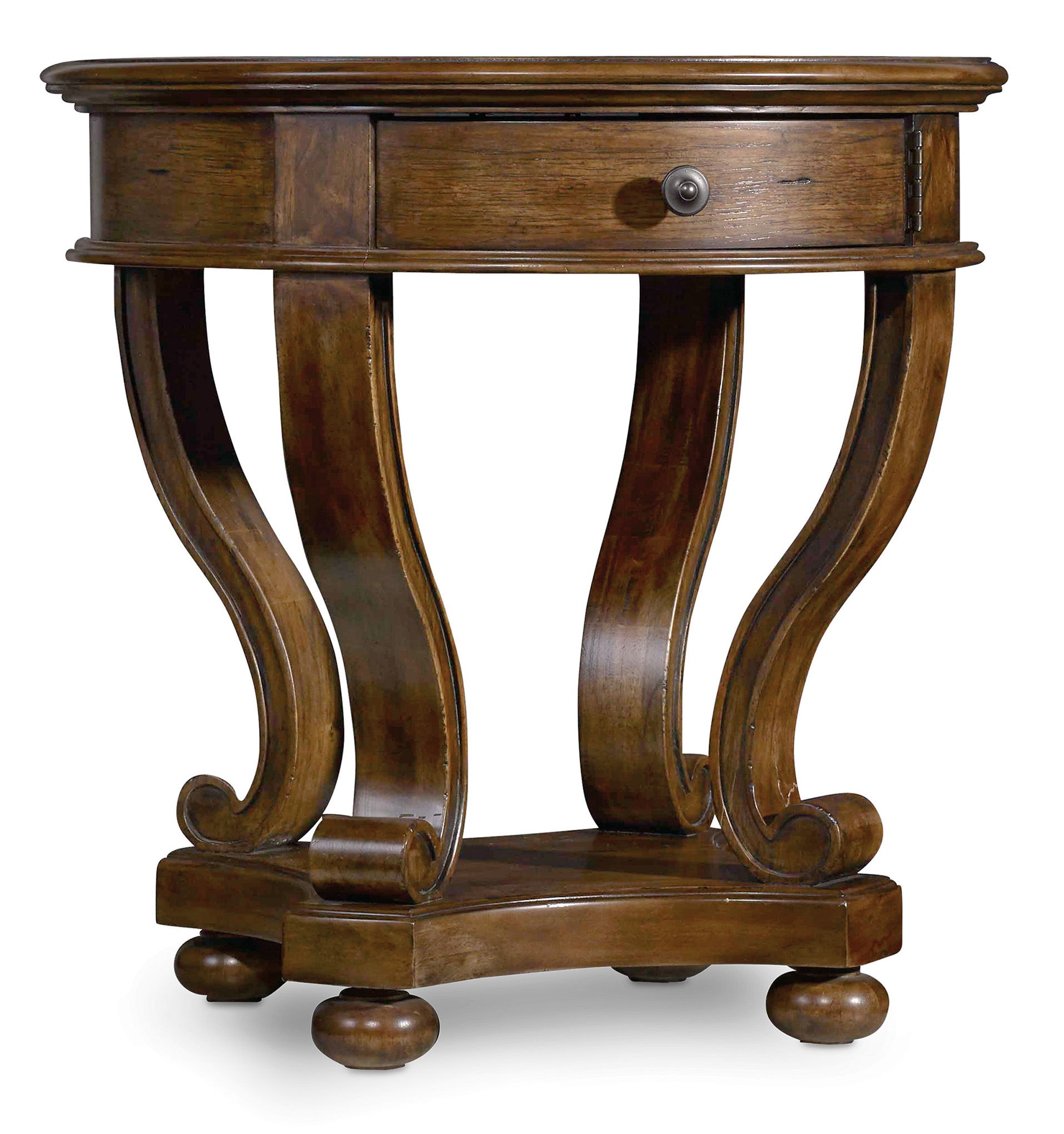 fghjfgjh Archivist Round Accent End Table 5447-50001