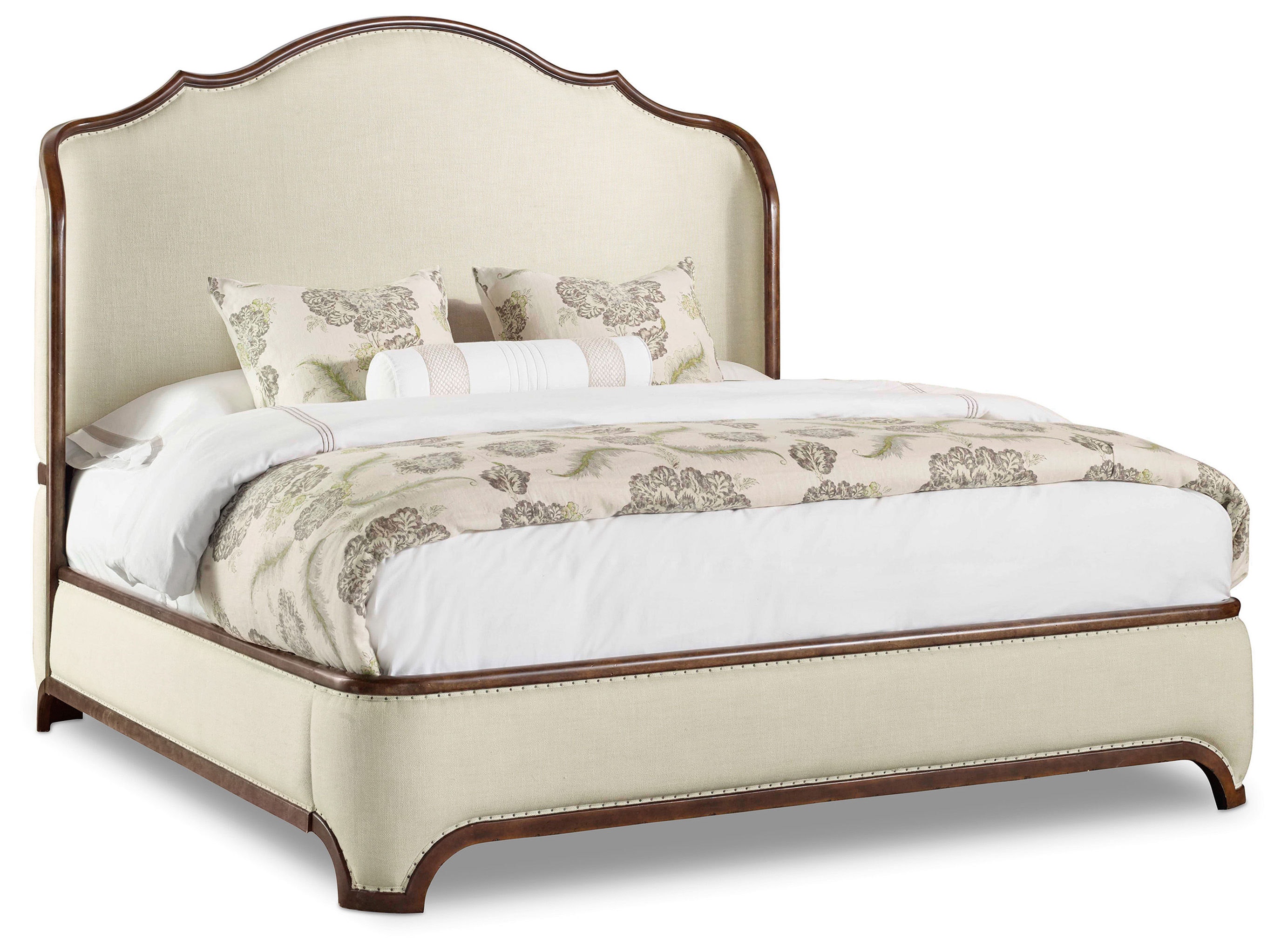 fghjfgjh Archivist King Upholstered Shelter Bed 5447-90866