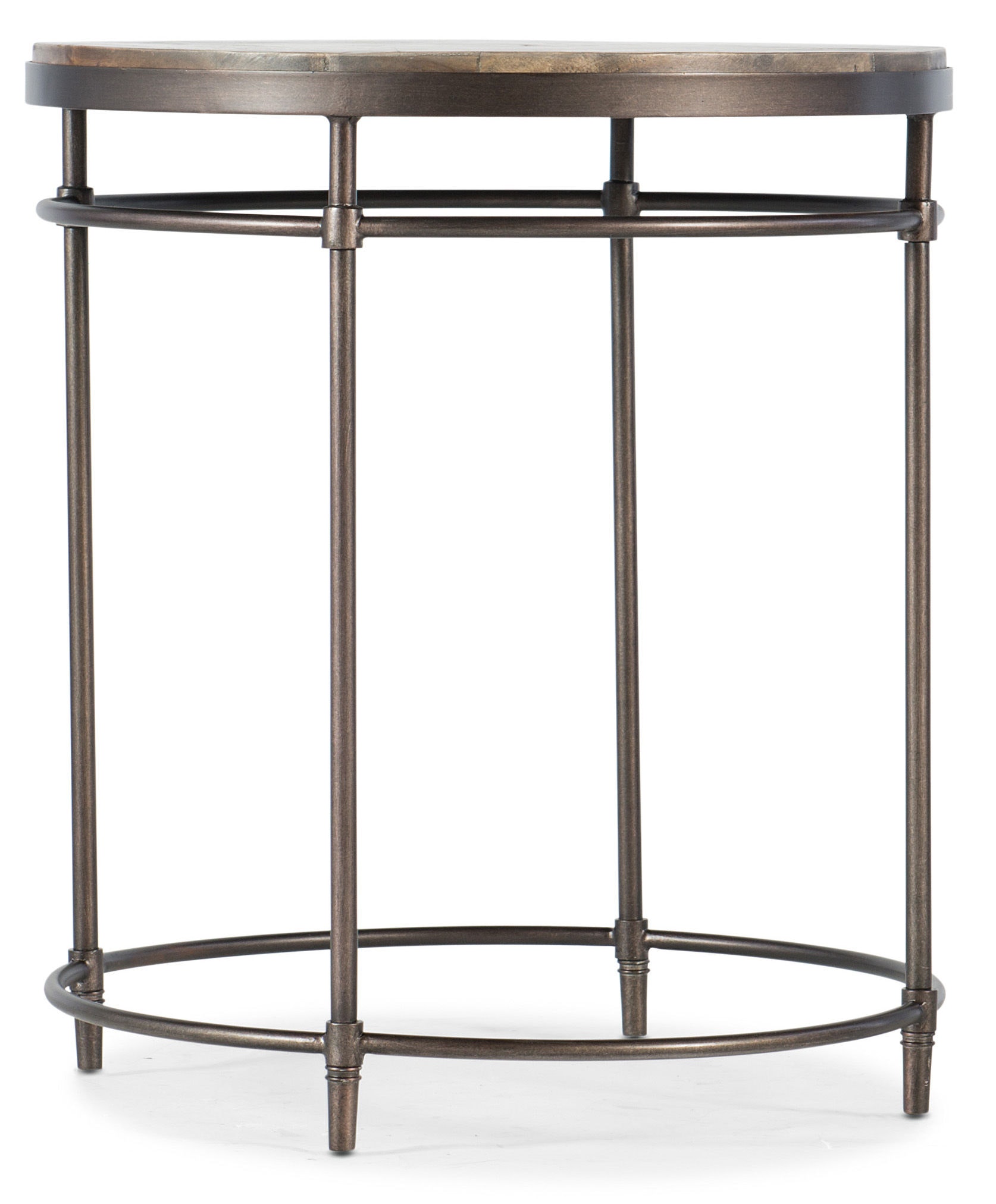 fghjfgjh St. Armand Round End Table 5601-80113-LTWD