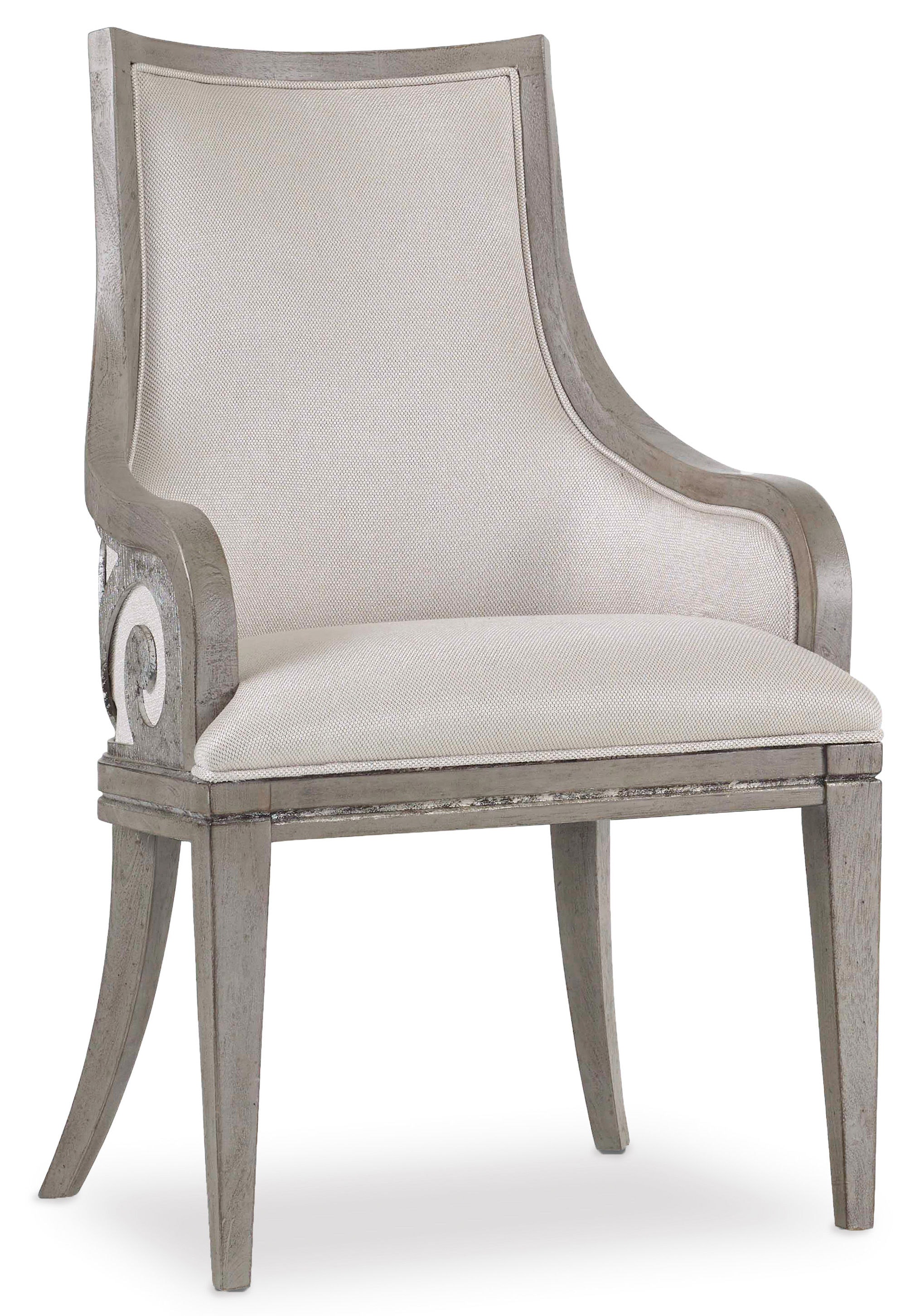 fghjfgjh Sanctuary Upholstered Arm Chair - 2 per carton/price ea 5603-75400-LTBR