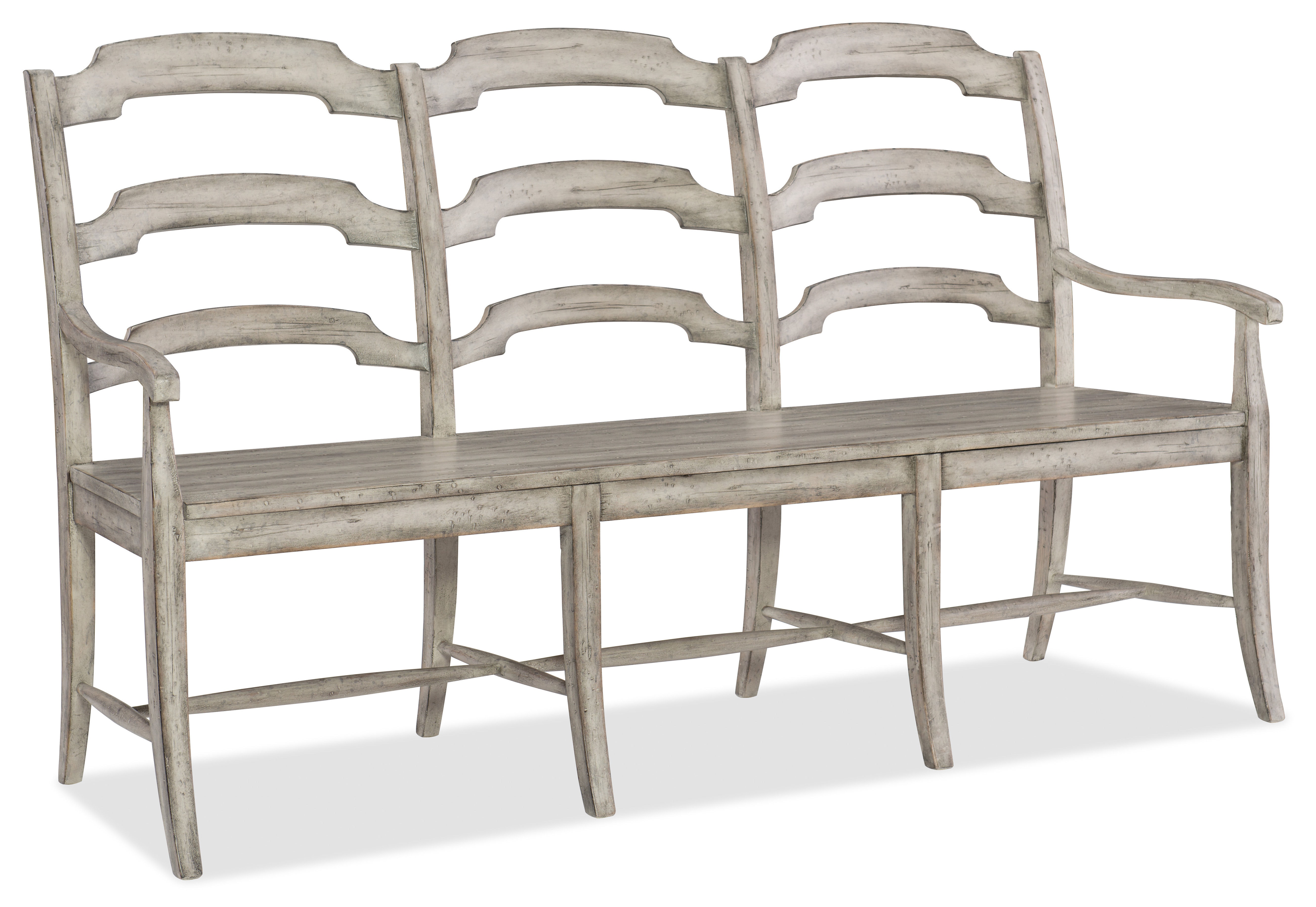 fghjfgjh Boheme Du Monde Ladderback Dining Bench 5750-75315-LTWD