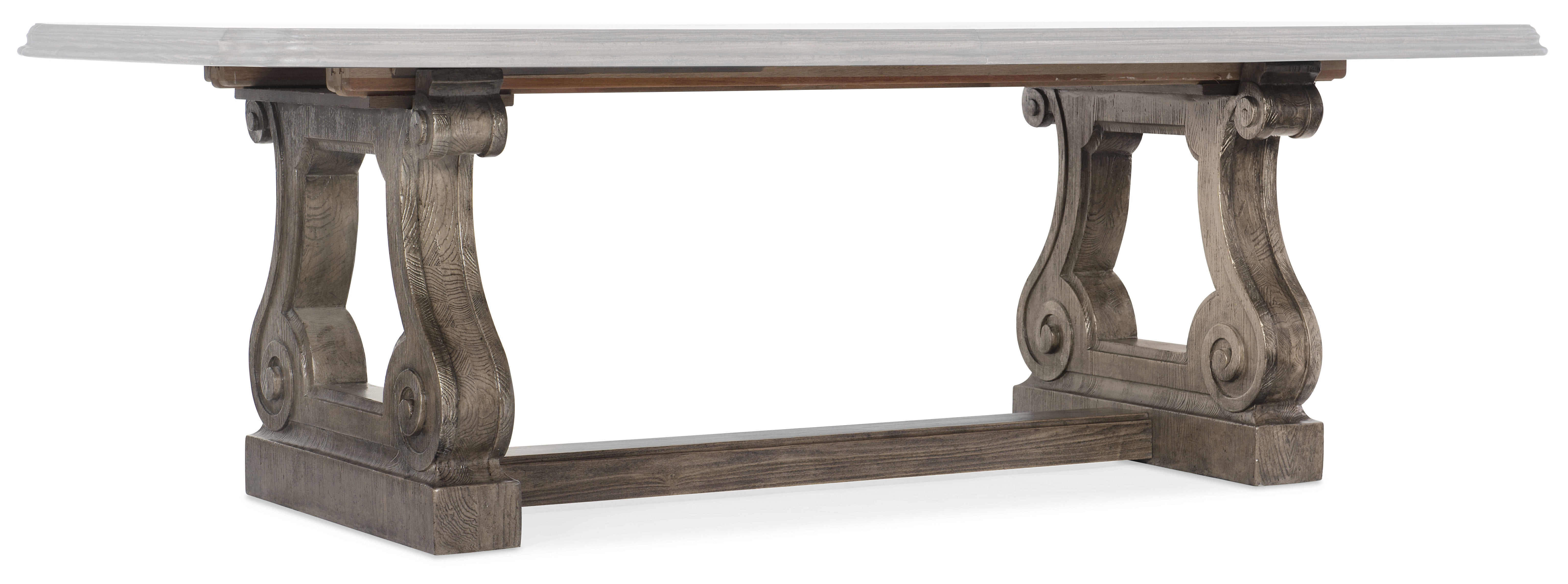 fghjfgjh Woodlands Rectangle Dining Table Base 5820-75200B-84