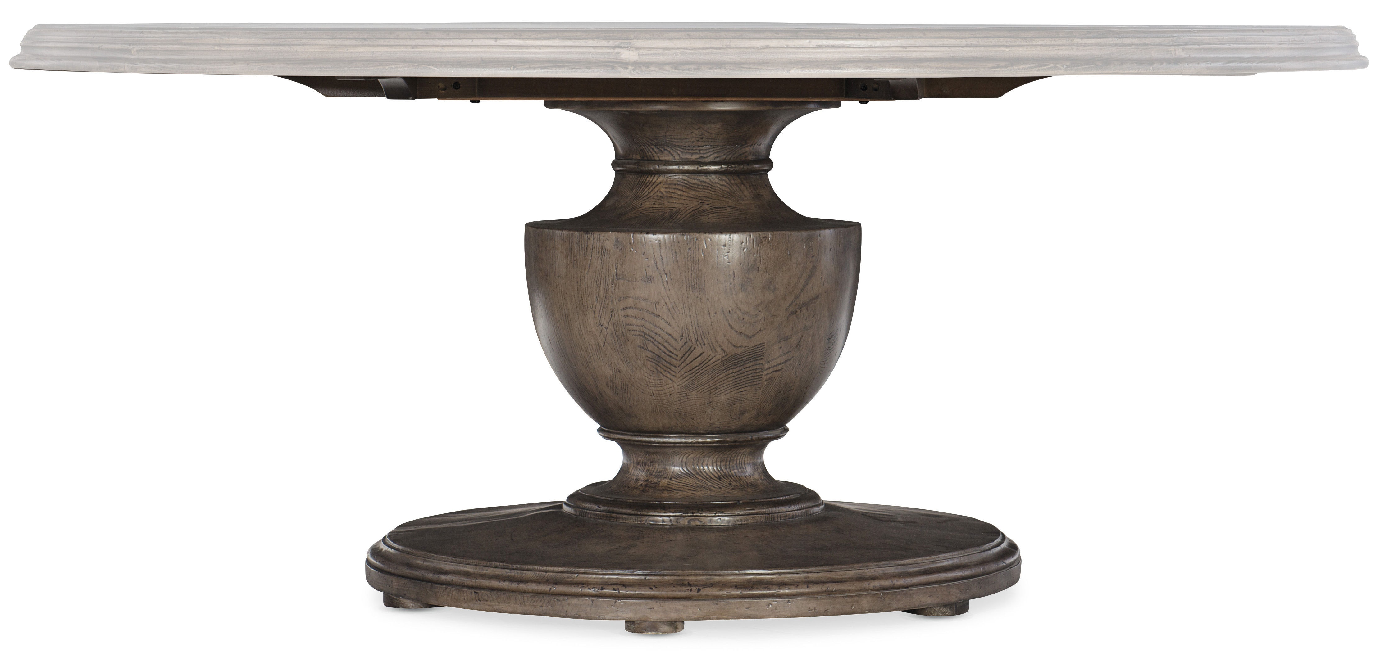 fghjfgjh Woodlands 72in Round Dining Table Base 5820-75213B-84
