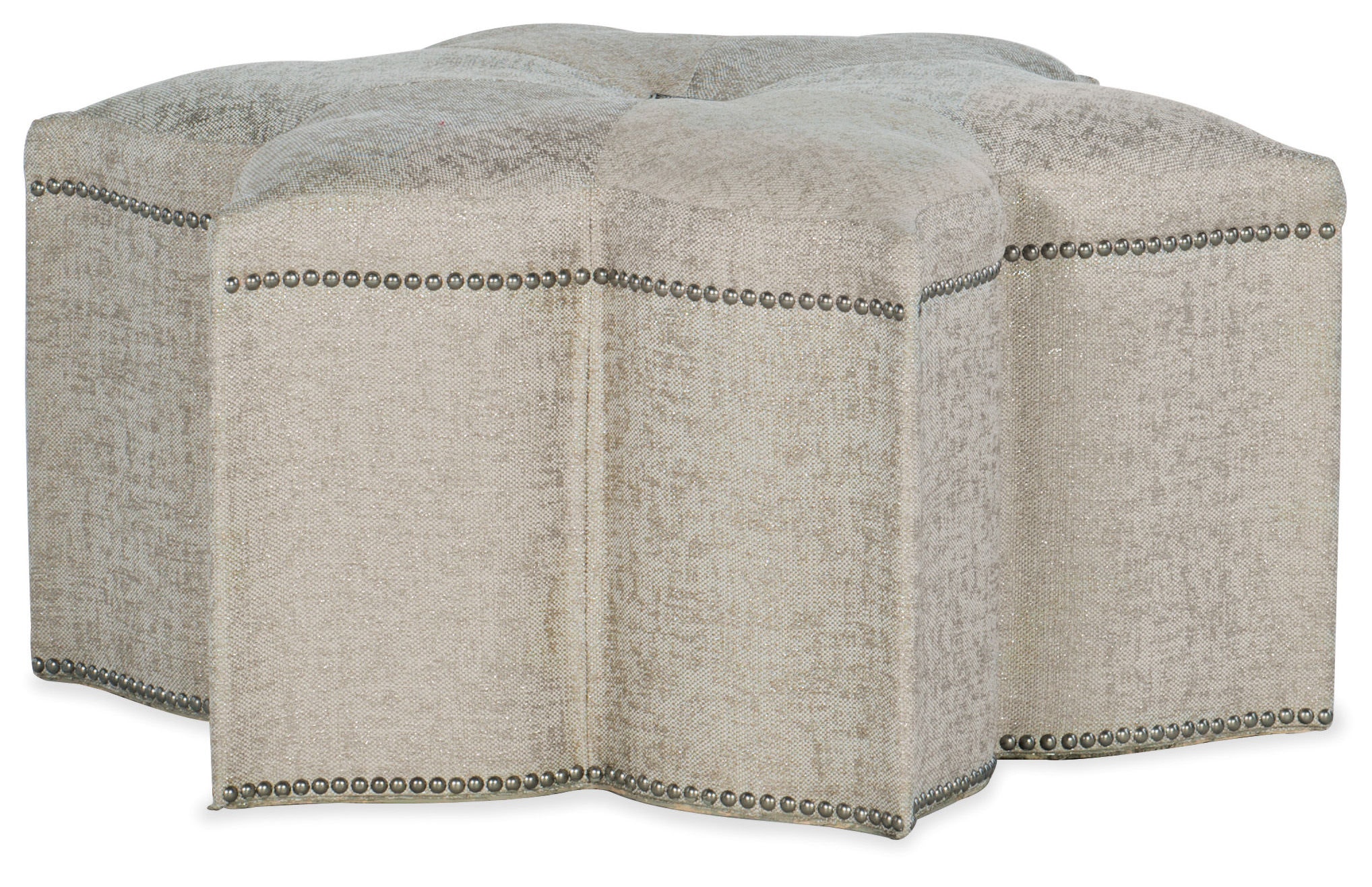 fghjfgjh Sanctuary Star of the Show Ottoman 5875-52001-95