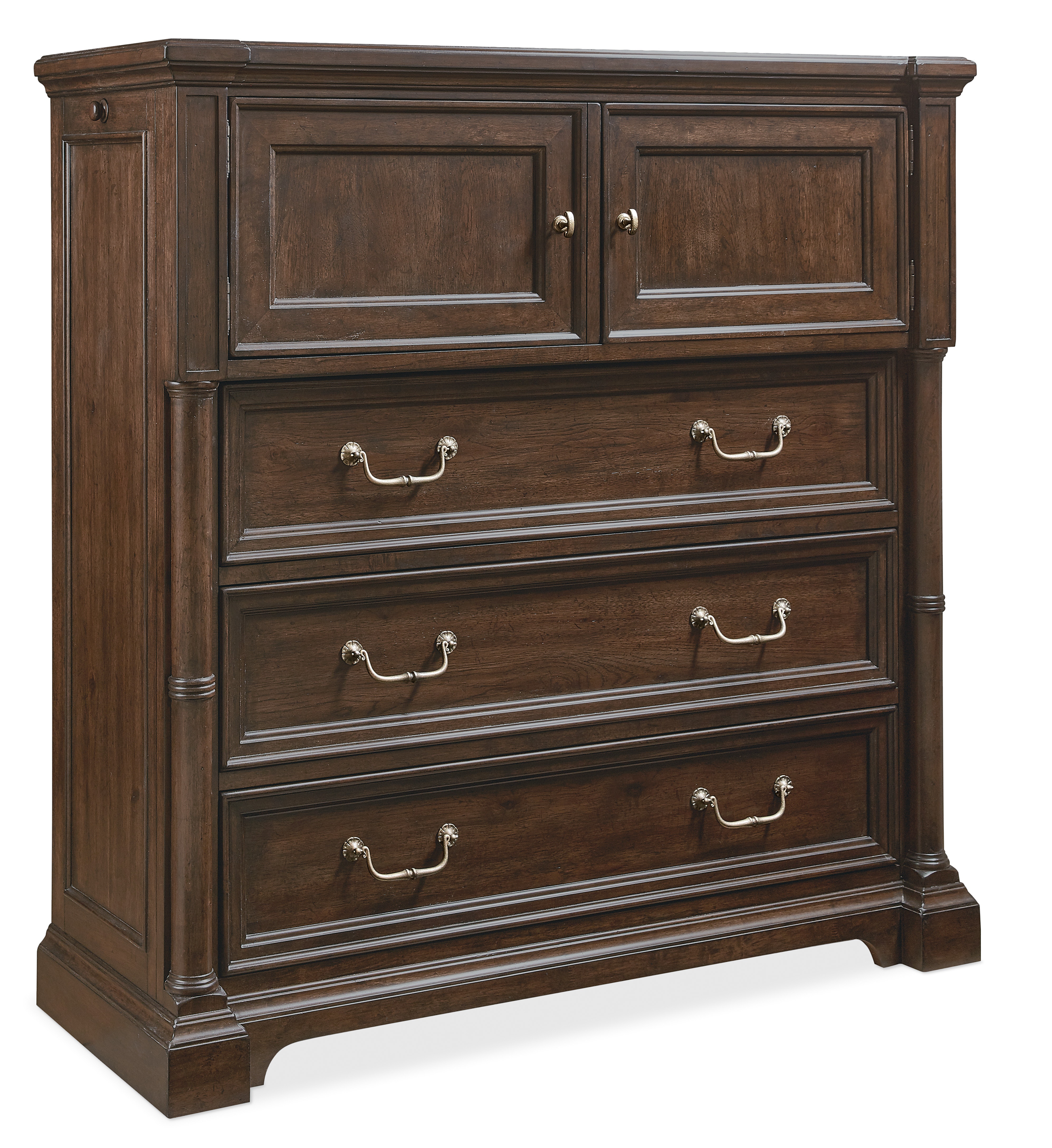fghjfgjh Emporium Two-Door Three-Drawer Chest 5958-90010-89