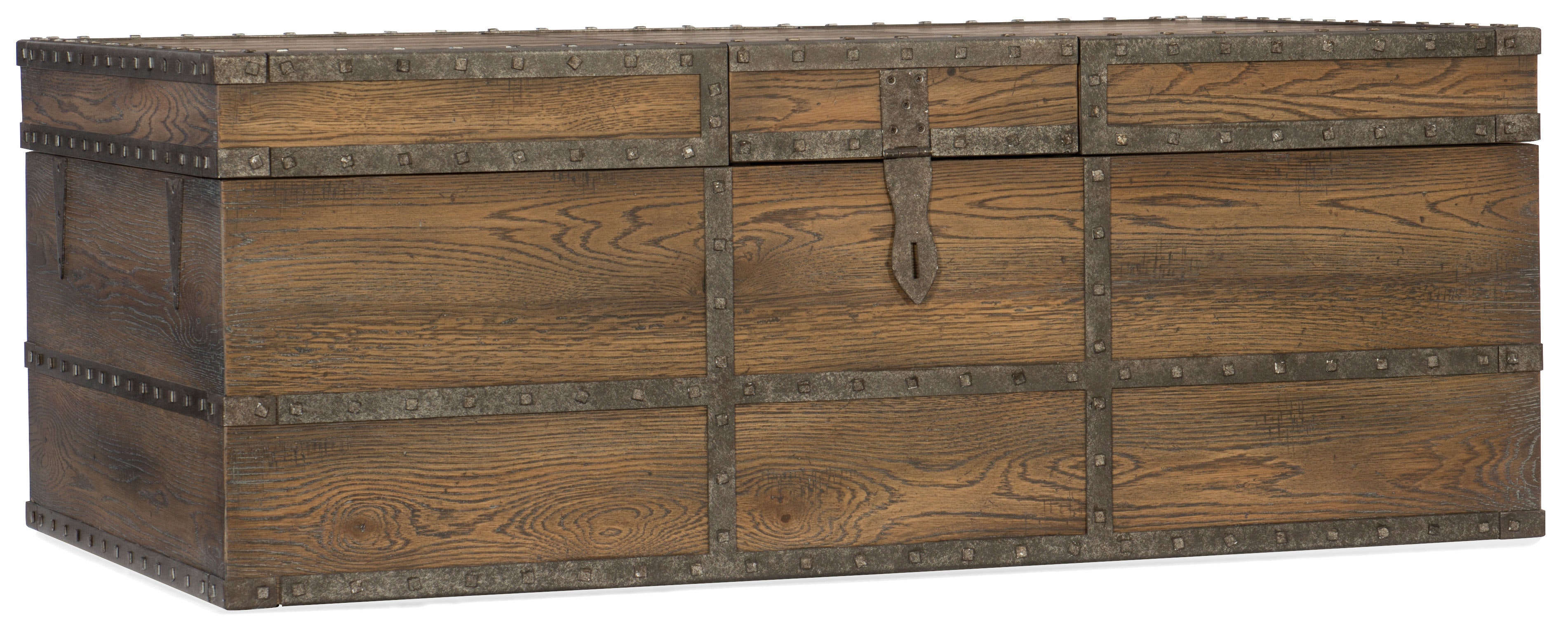 fghjfgjh Pinta Trail Strong Box Cocktail Table 5960-50001-BRN