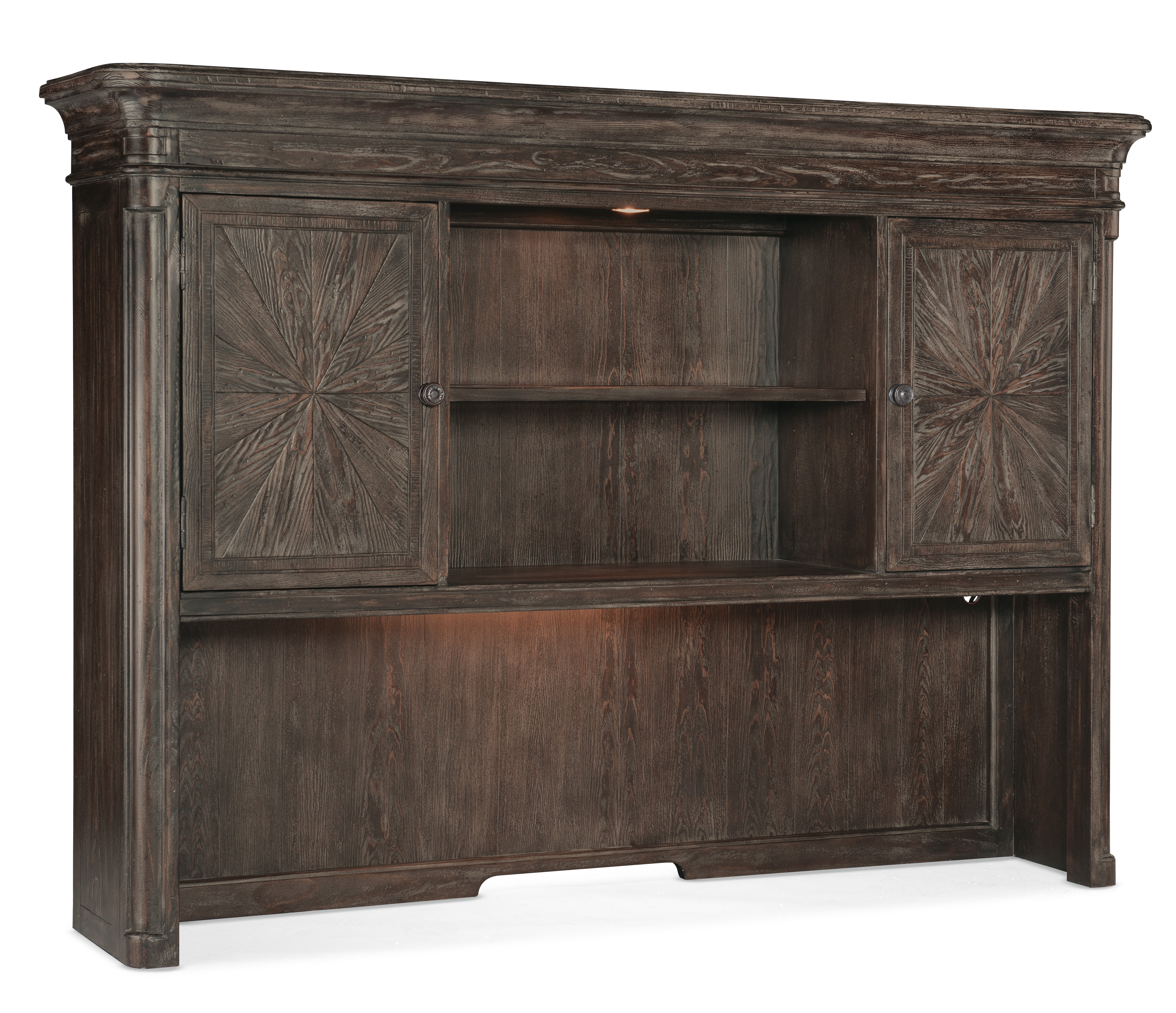 fghjfgjh Traditions Computer Credenza Hutch 5961-10467-89