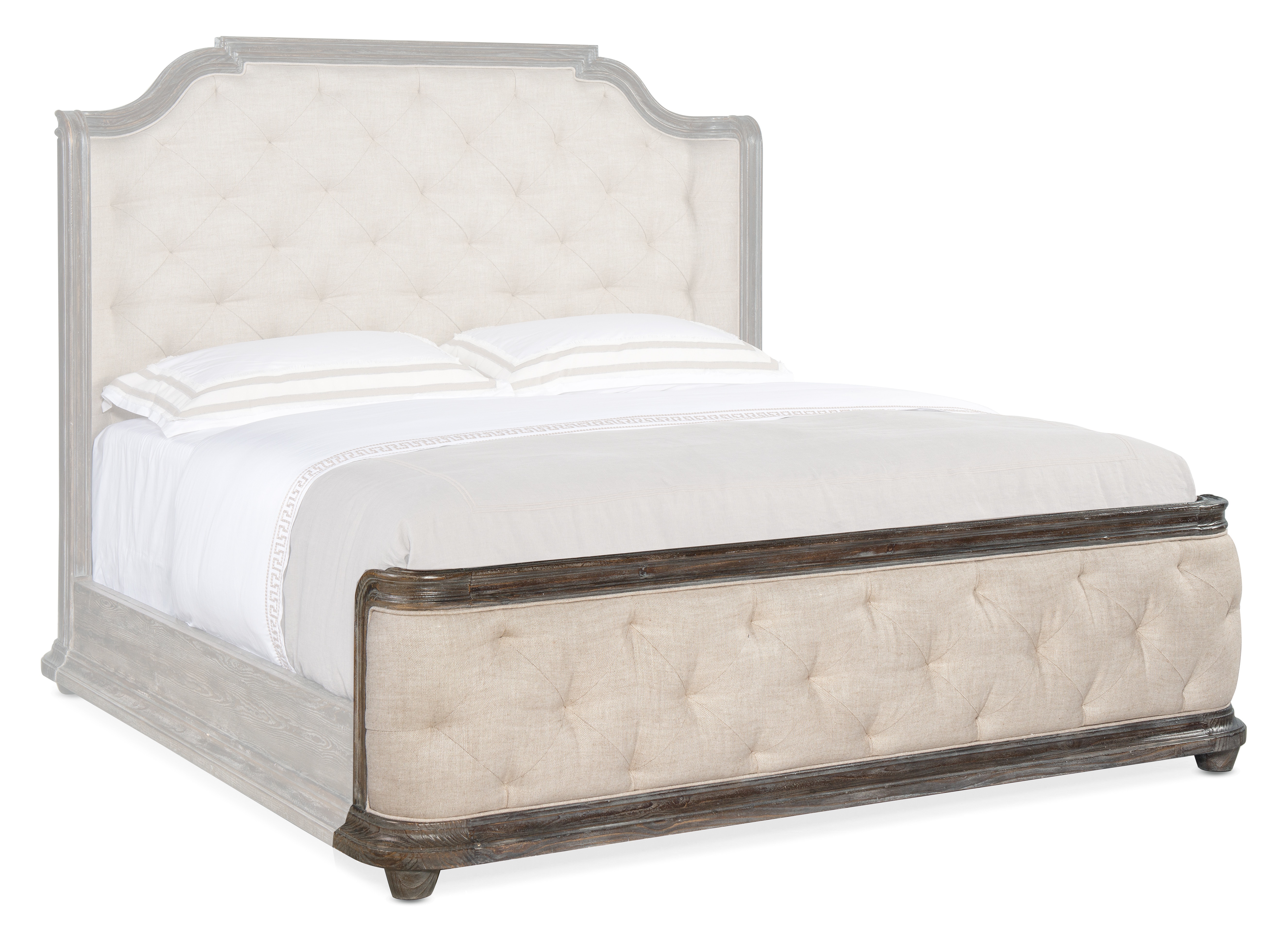 fghjfgjh Traditions 6/0-6/6 Upholstered Panel Footboard 5961-90868-89