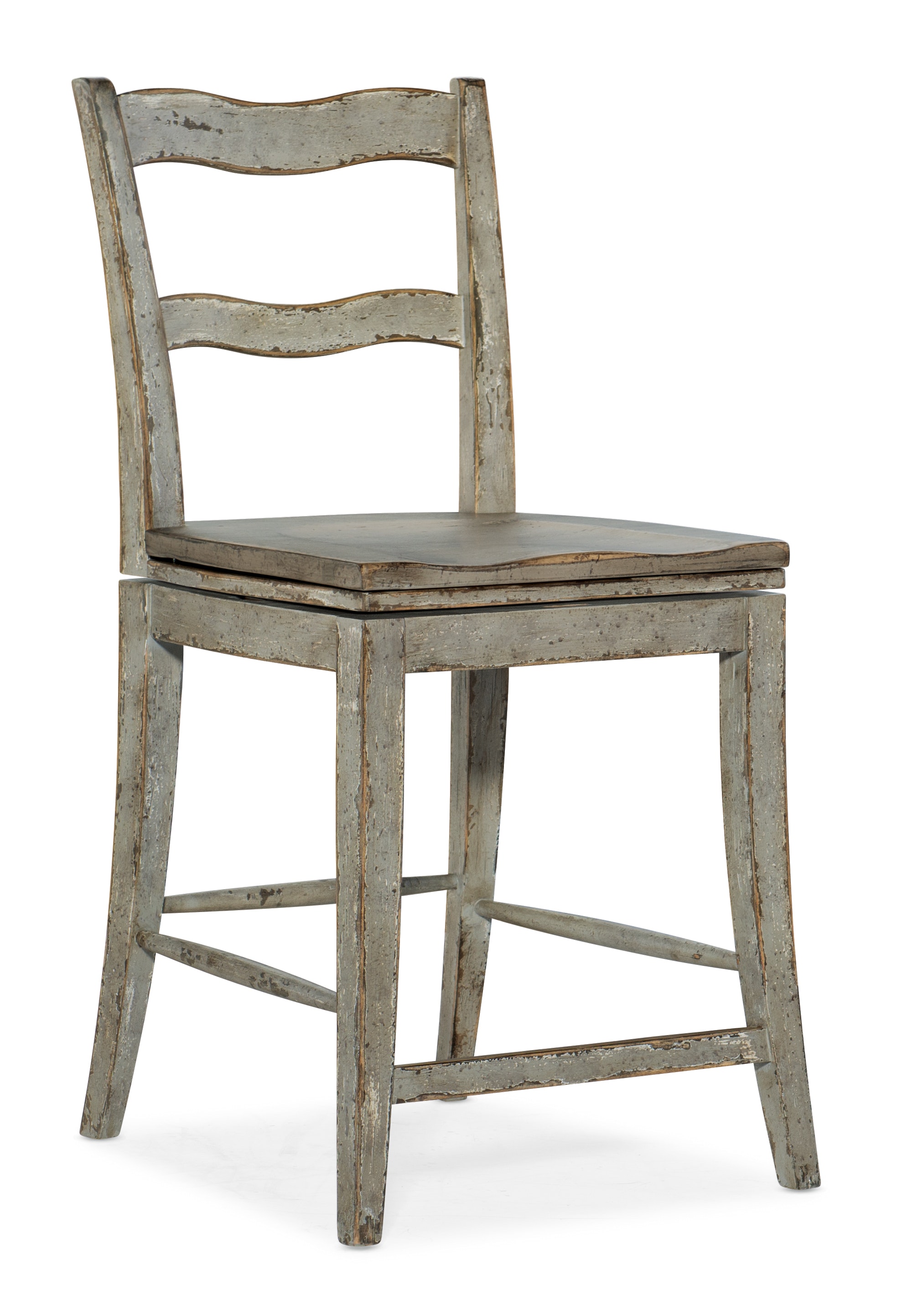 fghjfgjh Alfresco La Riva Ladder Back Swivel Counter Stool 6025-75350-90