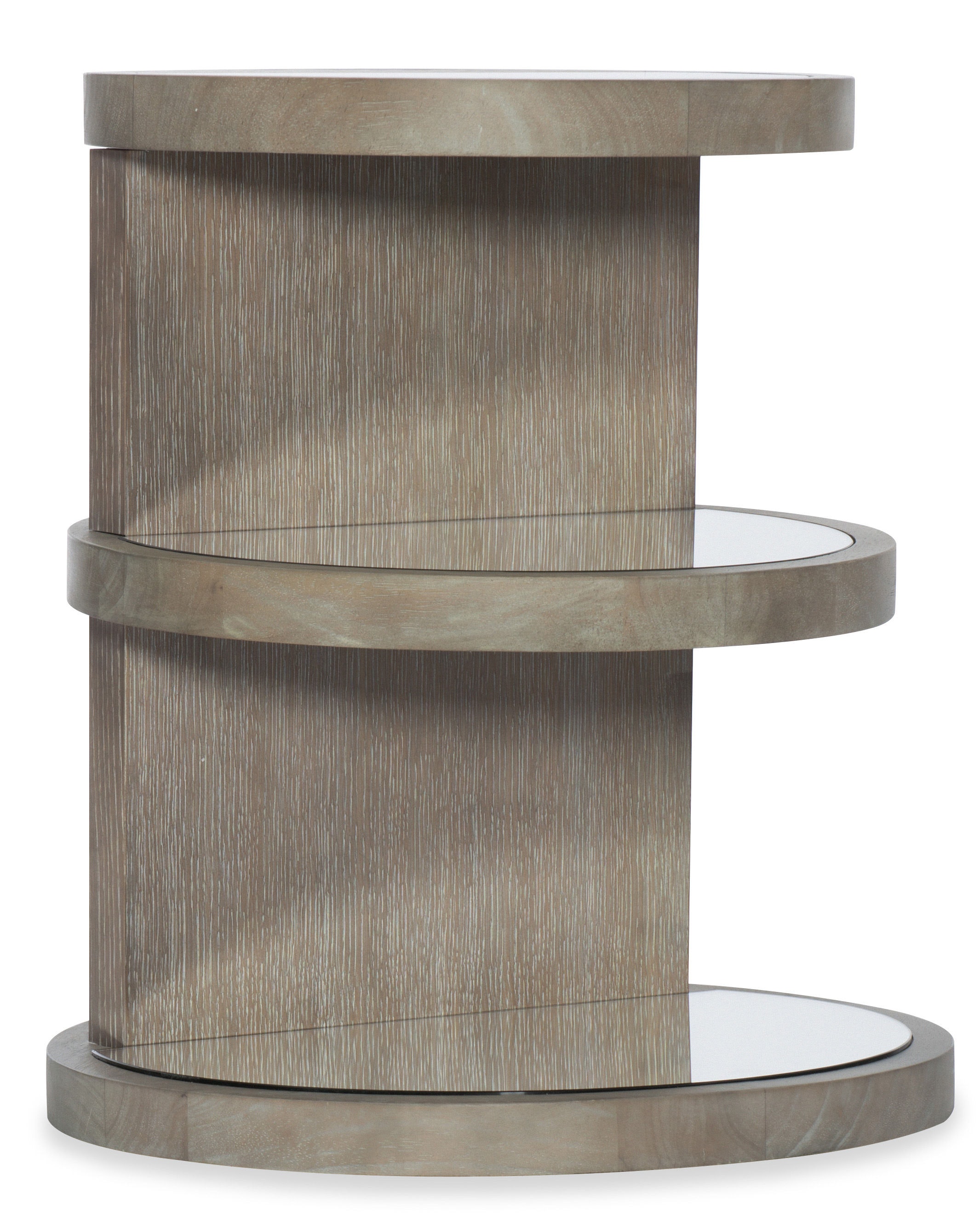 fghjfgjh Affinity Round End Table 6050-80114-GRY