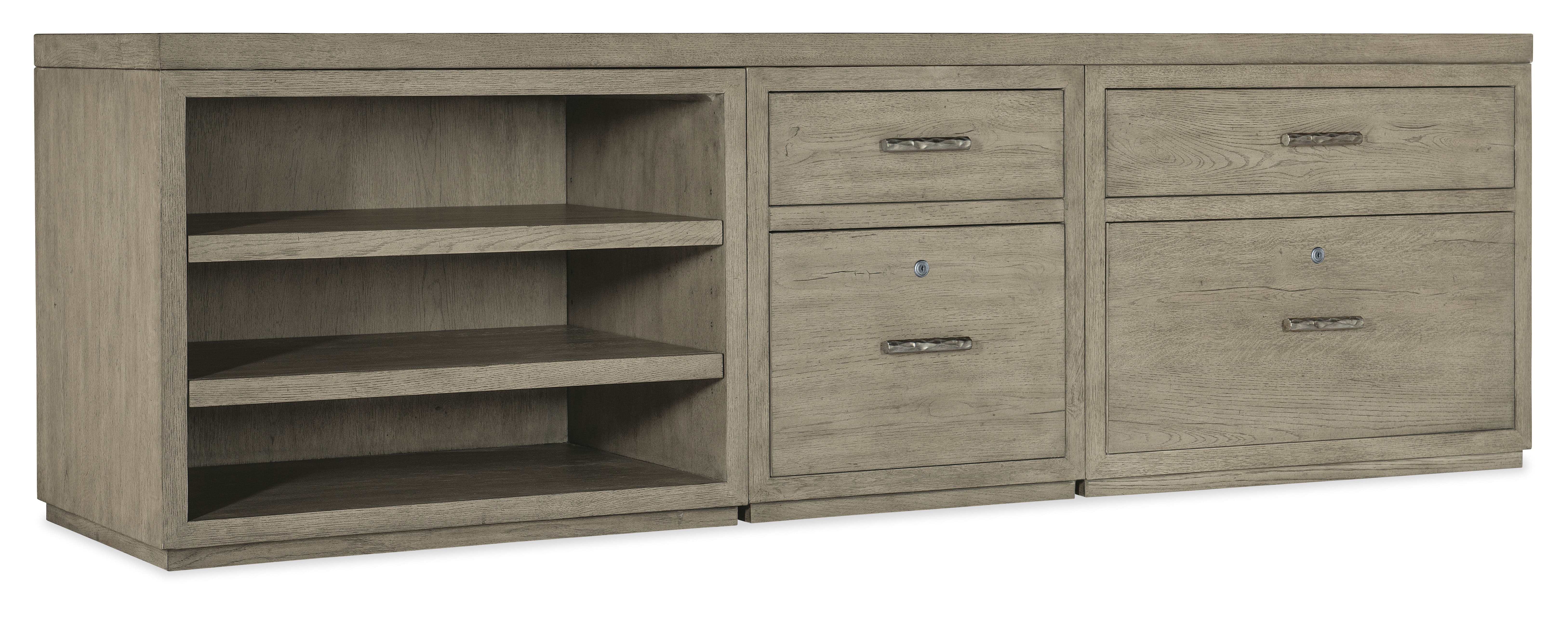 fghjfgjh Linville Falls Credenza - 96in Top-Small File-Lateral File and Open 6150-10929-85